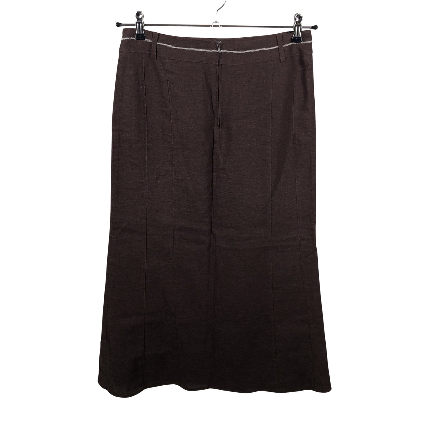 Unisex Steilmann - Fabric skirt, size 38 - Brown (6)