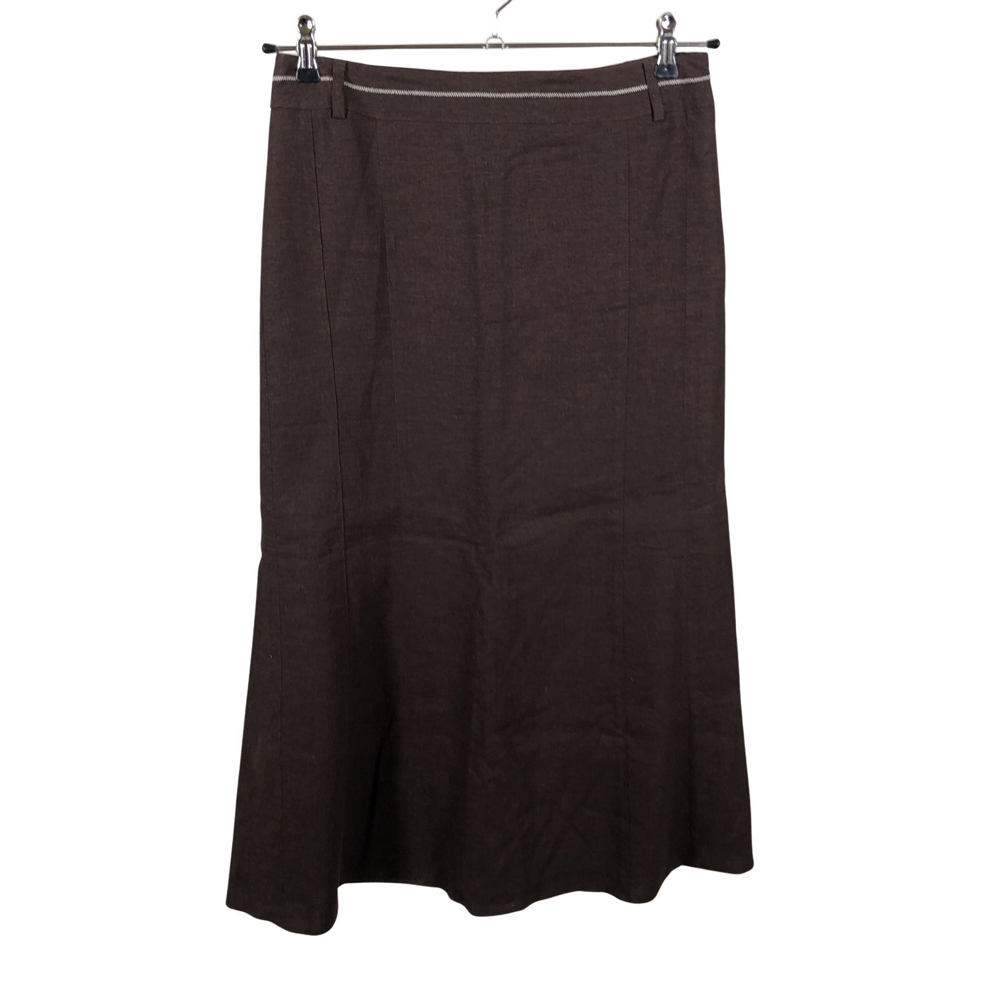 Unisex Steilmann - Fabric skirt, size 38 - Brown (3)