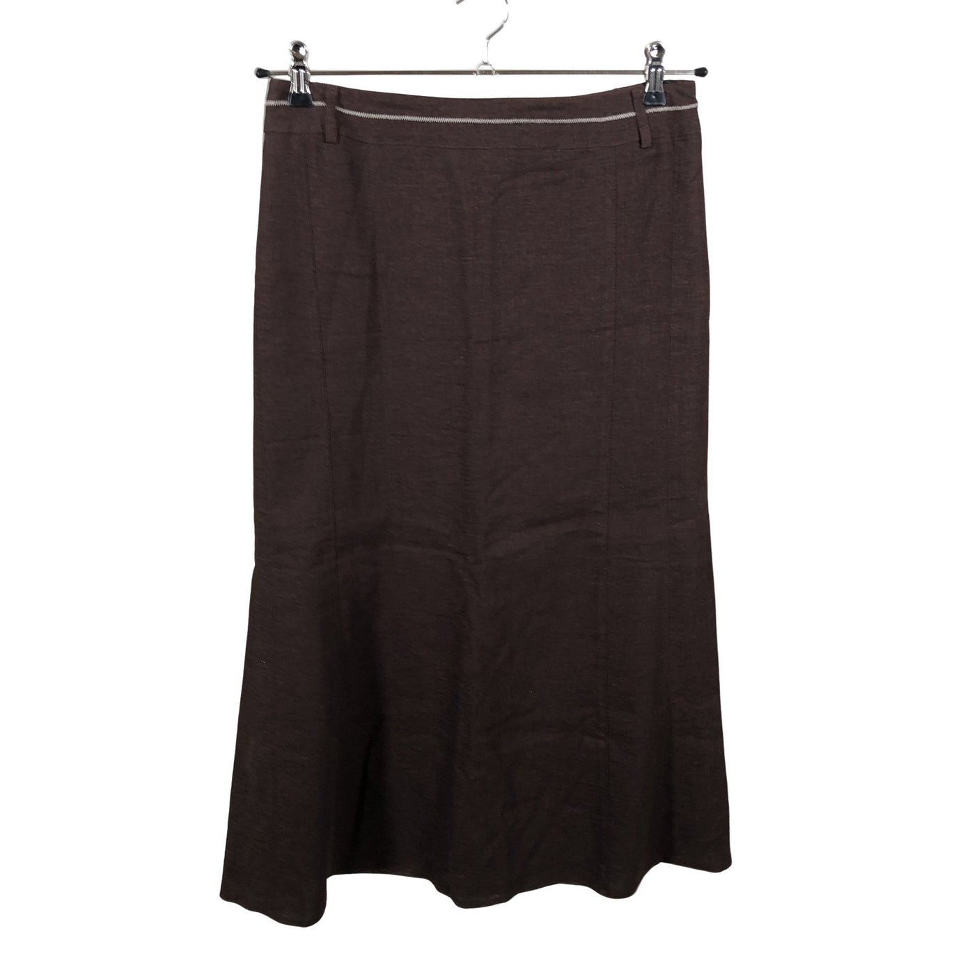 Unisex Steilmann - Fabric skirt, size 38 - Brown (2)