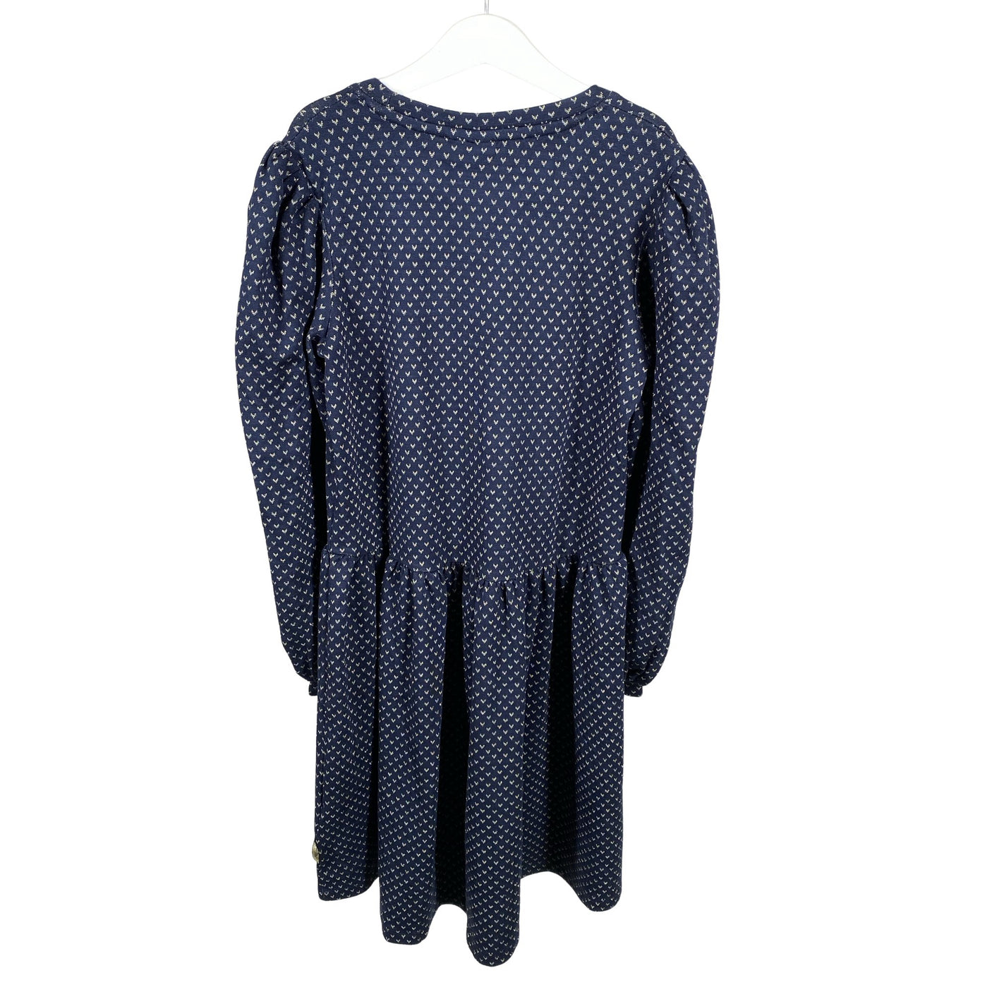 Unisex POMPdeLUX - Tricot dress, size 146 - 152 - Blue (2)