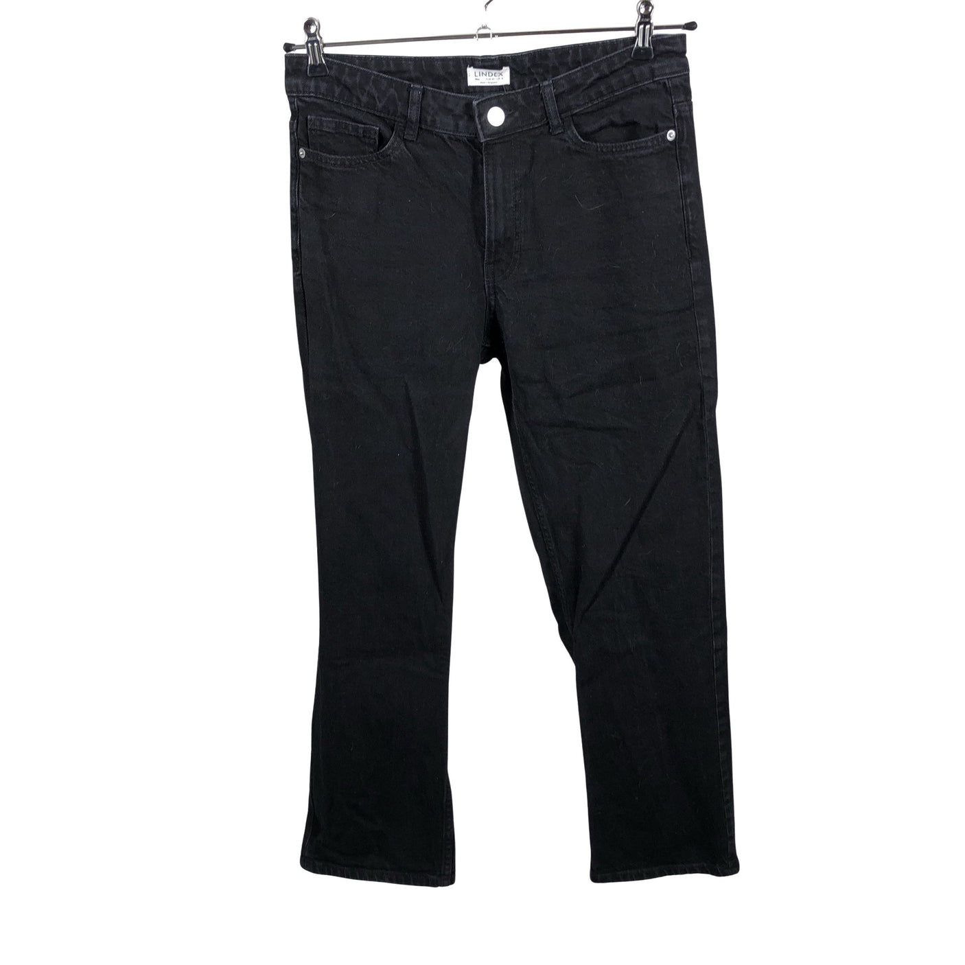 Unisex Lindex - Jeans, size 40 - Black (1)