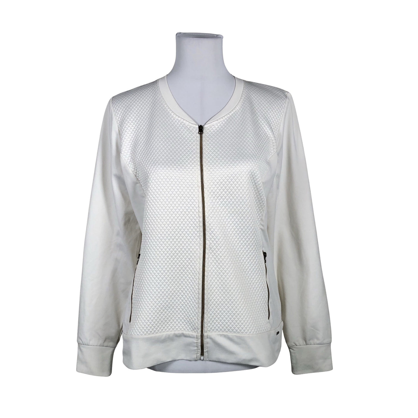 Unisex Luhta - Track jacket, size 40 - Natural white (1)