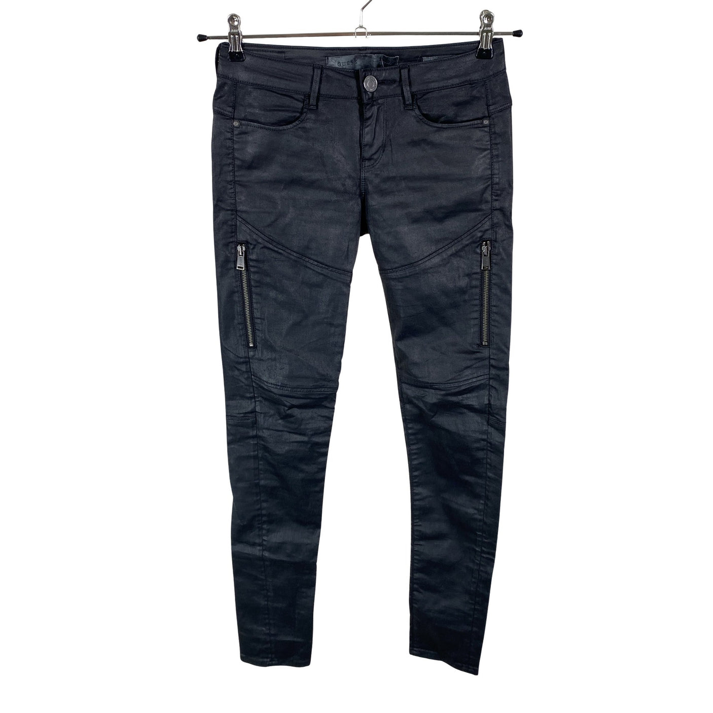 Unisex Guess - Leather pants, size W26 - Black (1)