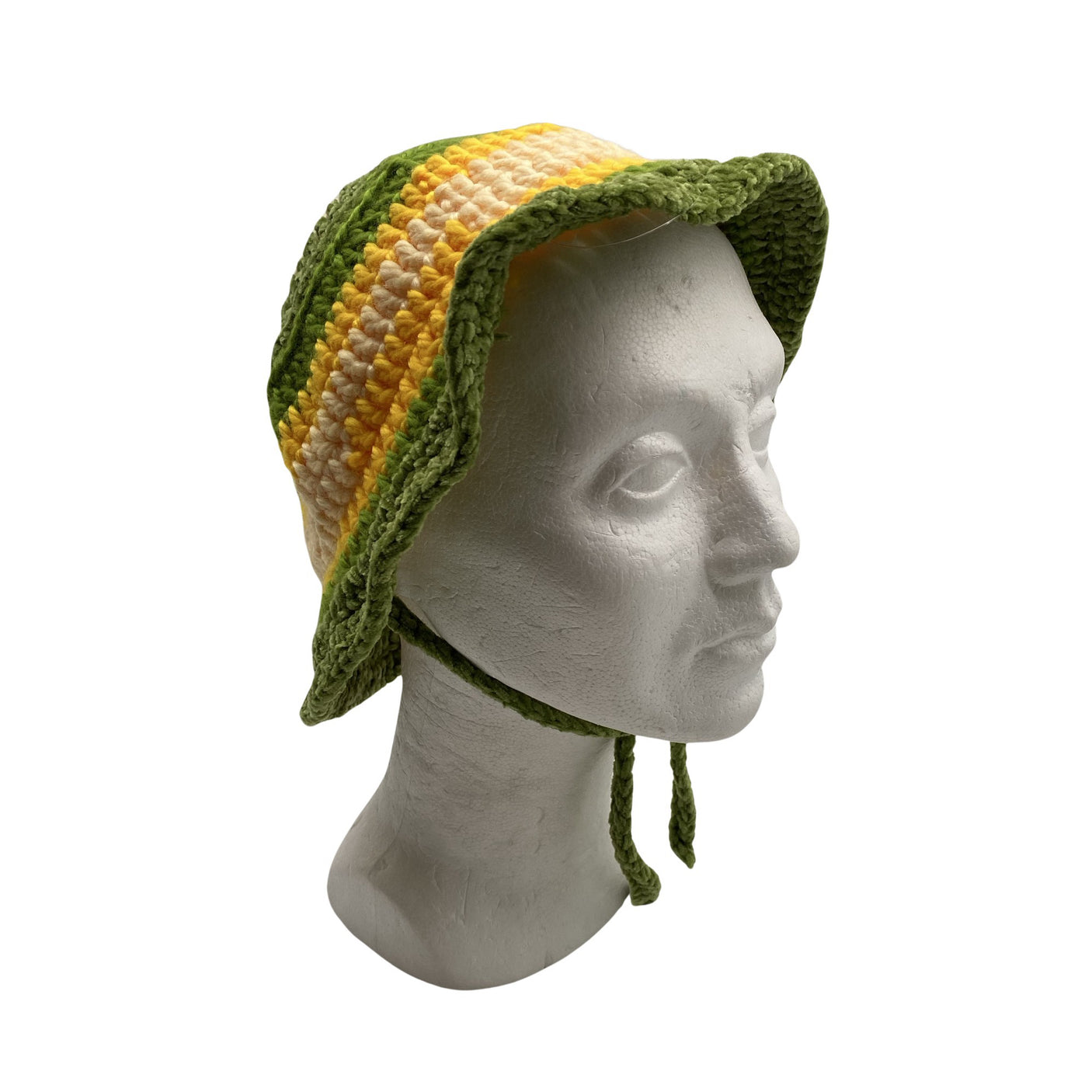 Unisex Handmade - Hat, size 56 - 58 cm - Green (1)