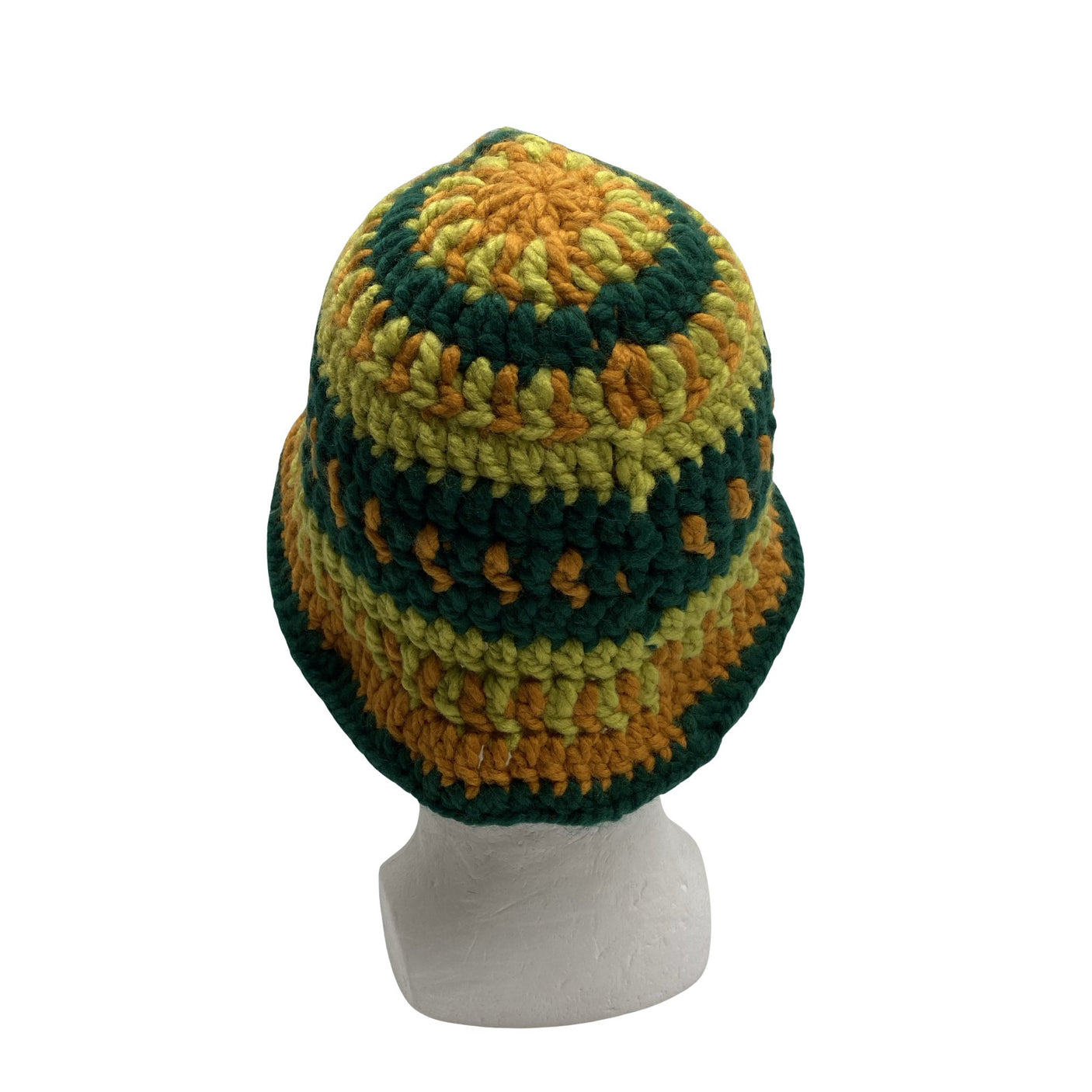 Unisex Handmade - Hat, size 56 - 58 cm - Green (2)