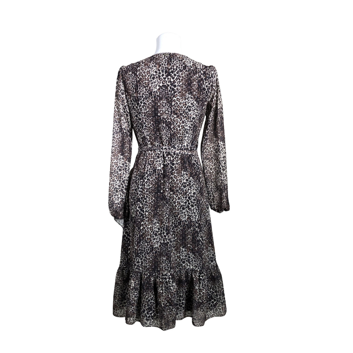 Unisex Guess - Schiffon dress, size 34 - Brown (2)