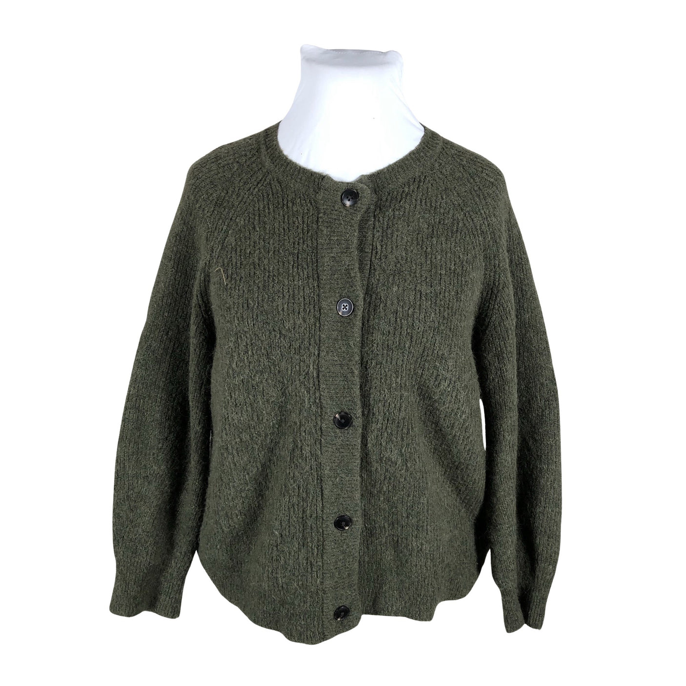 Unisex Selected - Cardigan, size 42 - Green (1)