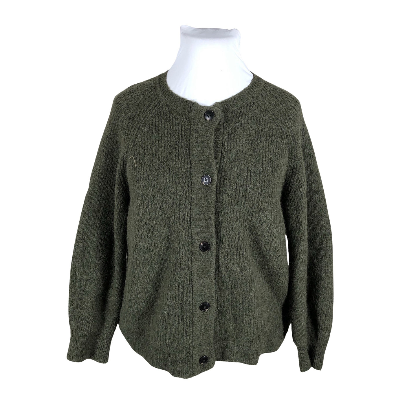 Unisex Selected - Cardigan, size 42 - Green (2)