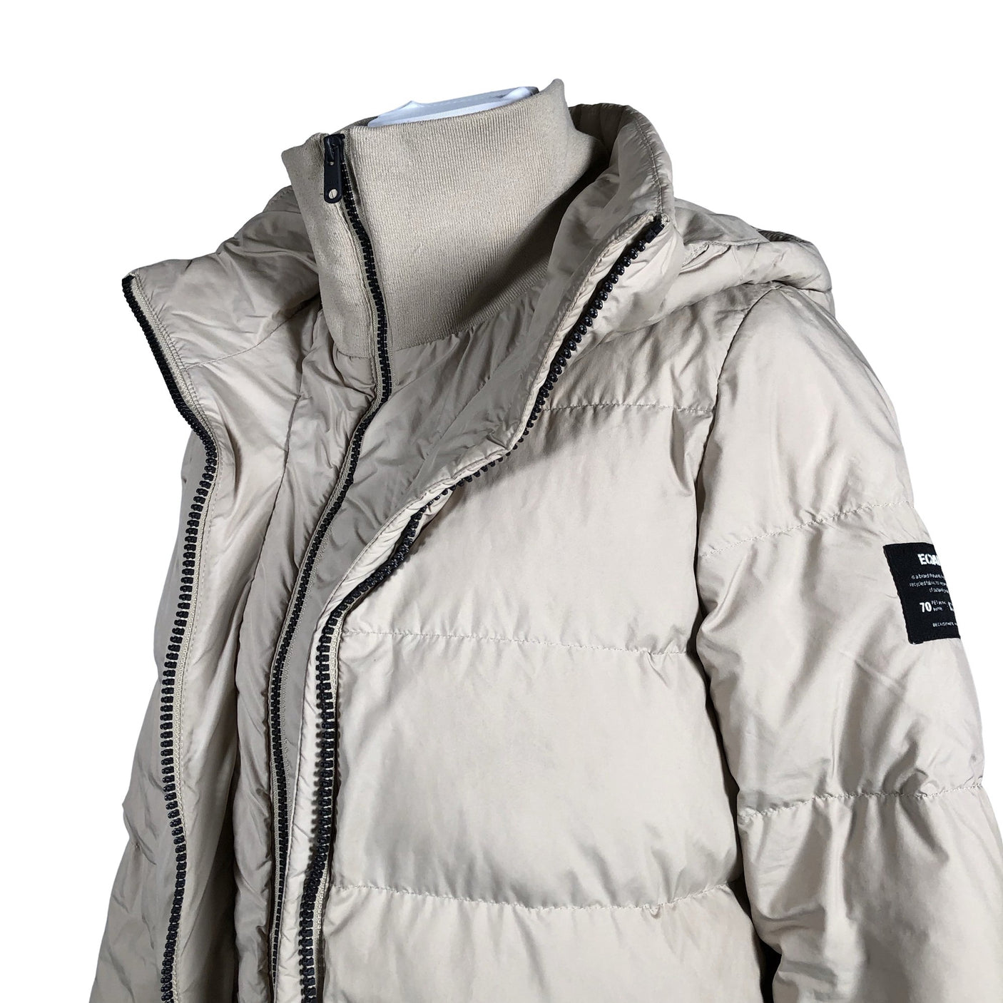 Unisex Ecoalf - Down jacket, size 36 - Beige (2)
