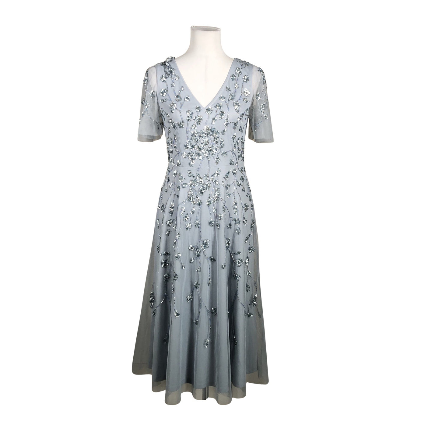 Unisex Adrianna Papell - Party dress, size 34 - Light blue (1)