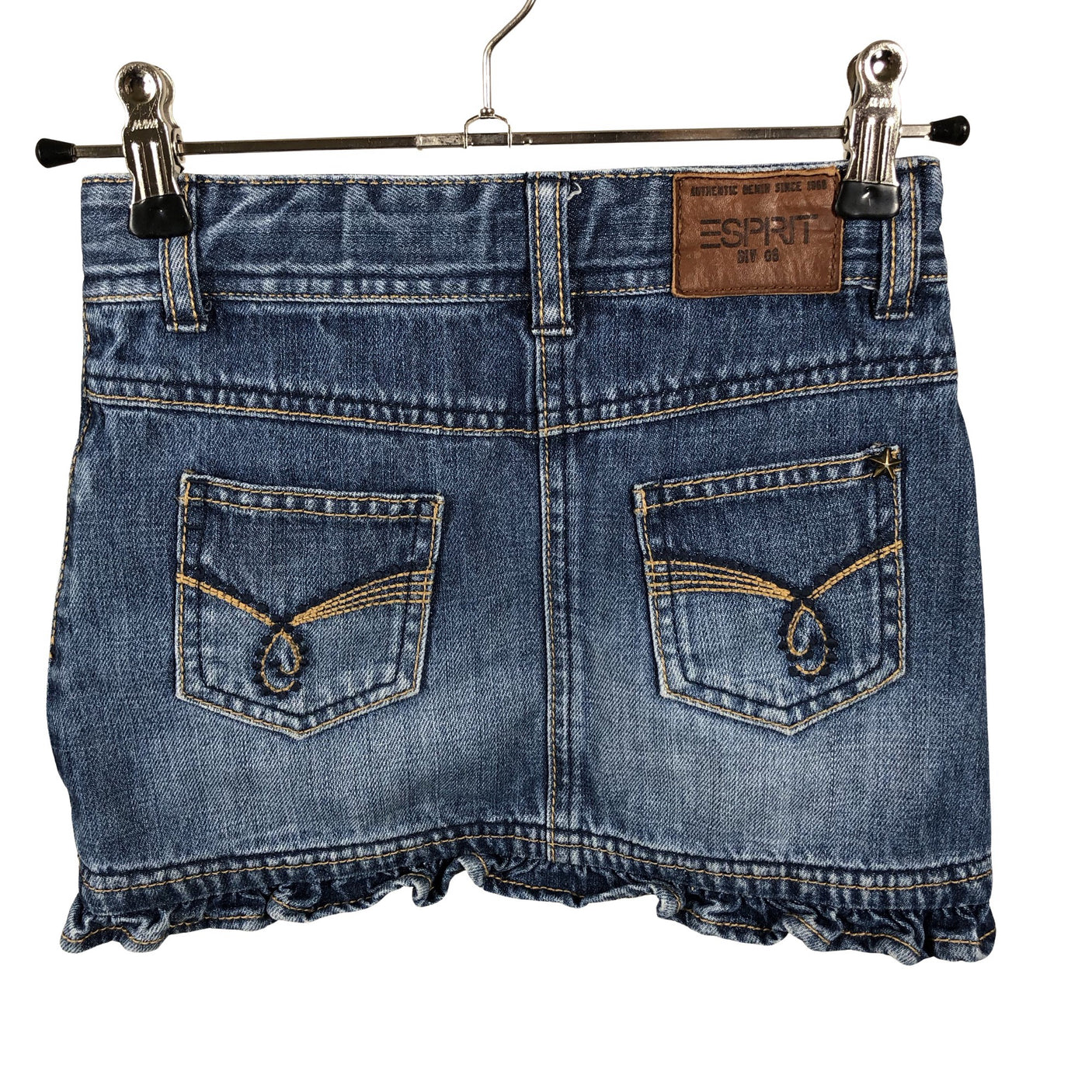 Unisex Esprit - Denim skirt, size 110 - 116 - Blue (2)