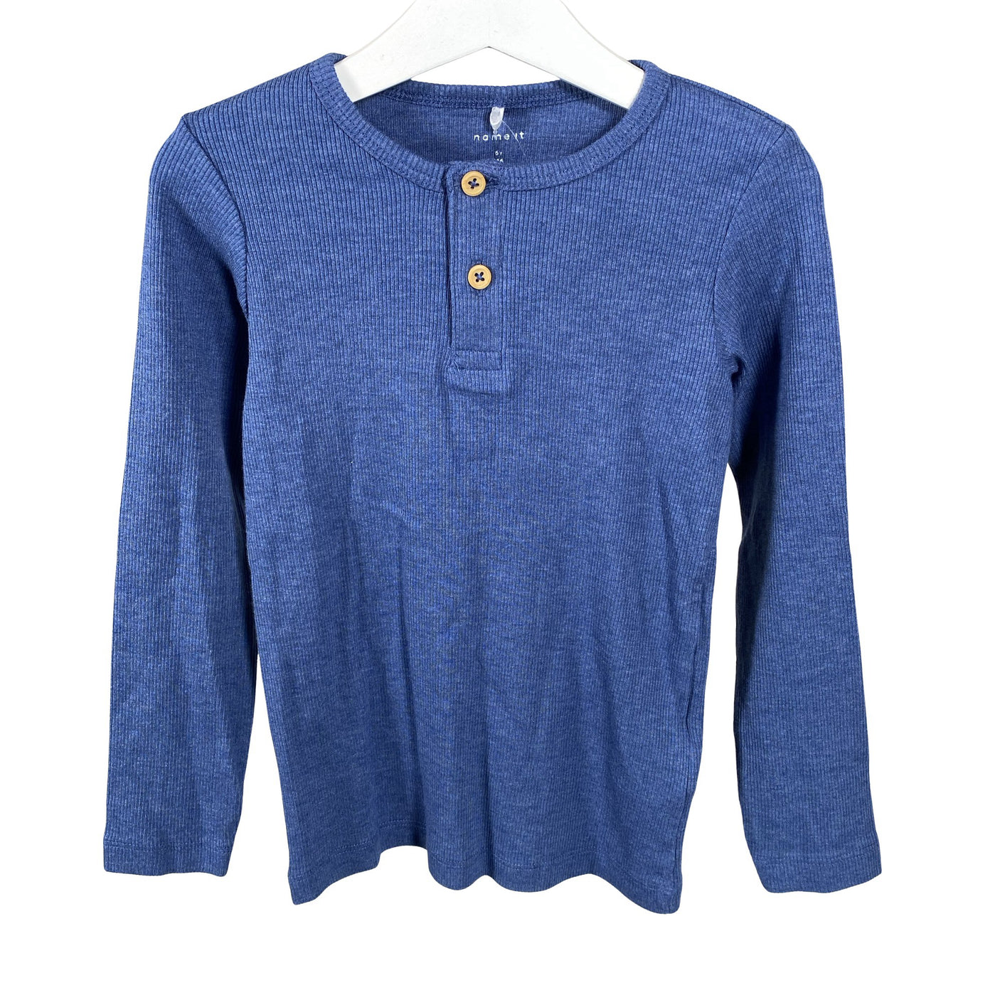 Unisex Name It - Tricot shirt, size 110 - 116 - Blue (1)