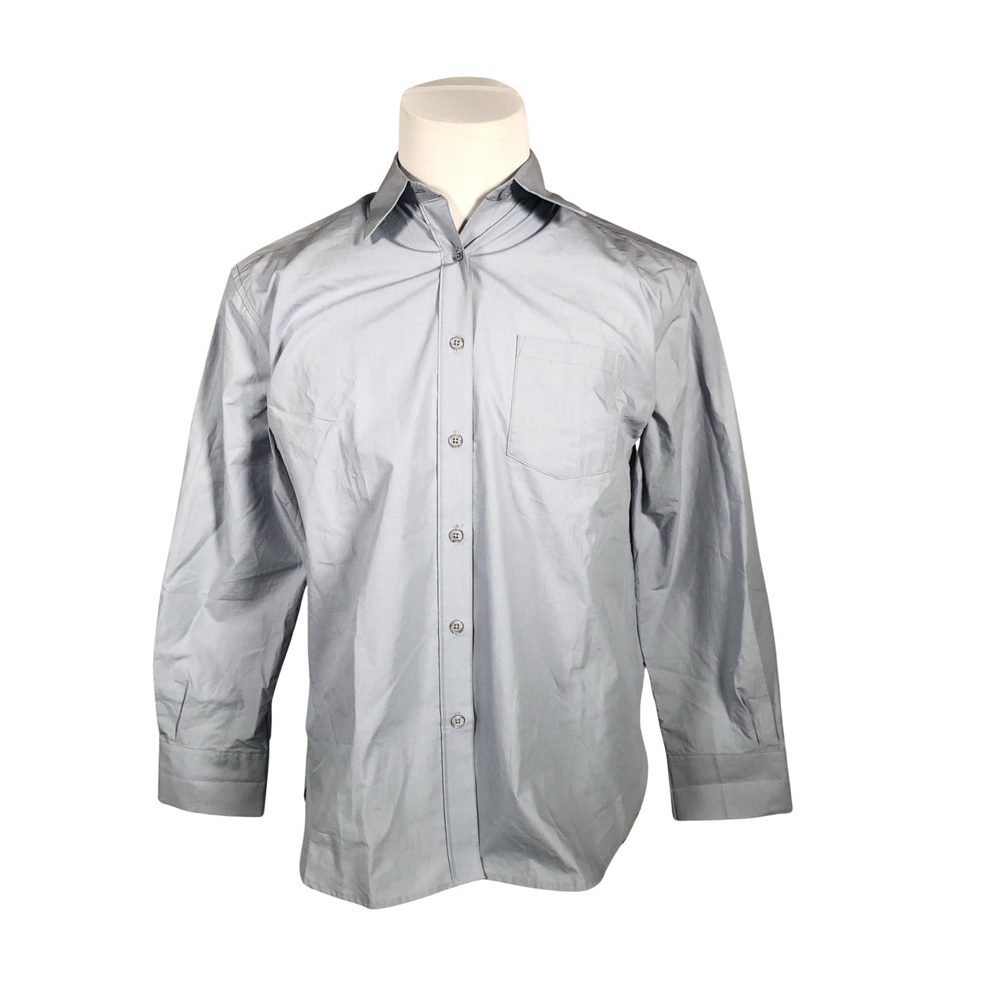 Unisex Filippa K. - Collared shirt, size M - Light blue (1)