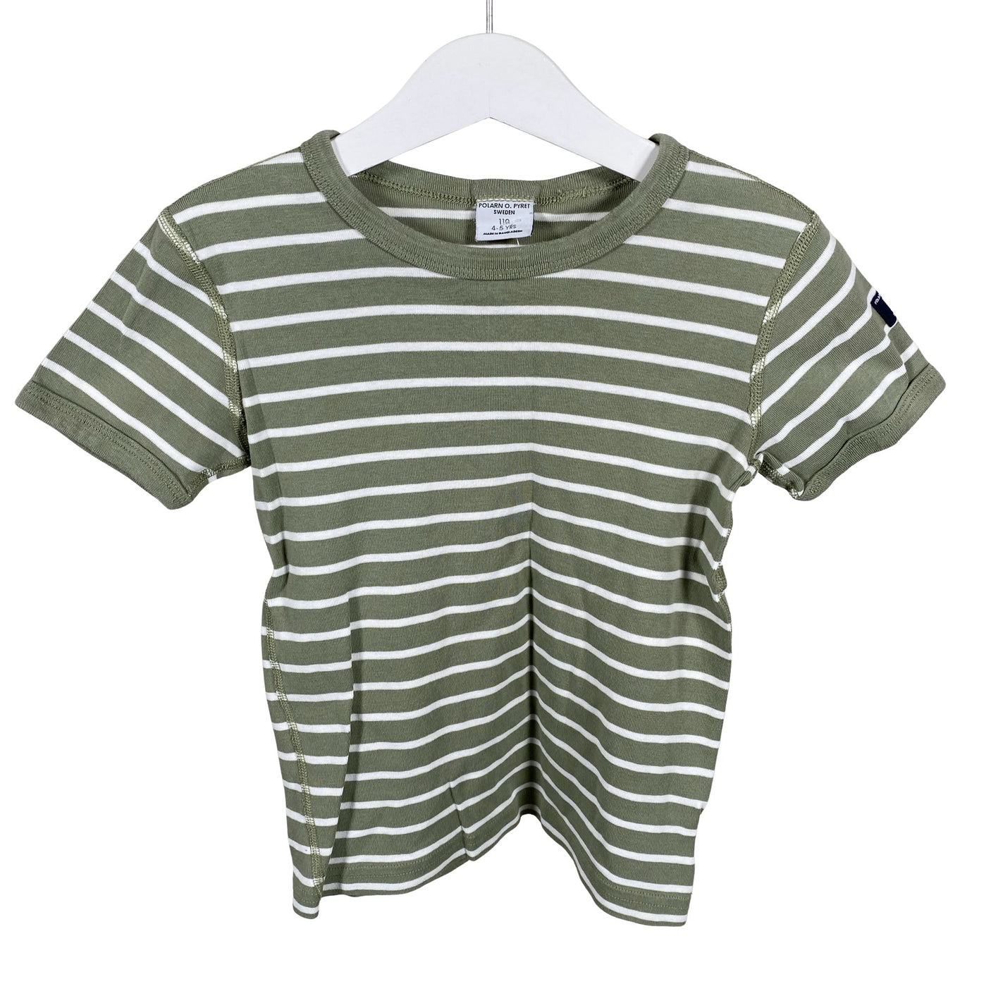 Unisex Polarn O. Pyret - T-shirt, size 104 - 110 - Green (1)