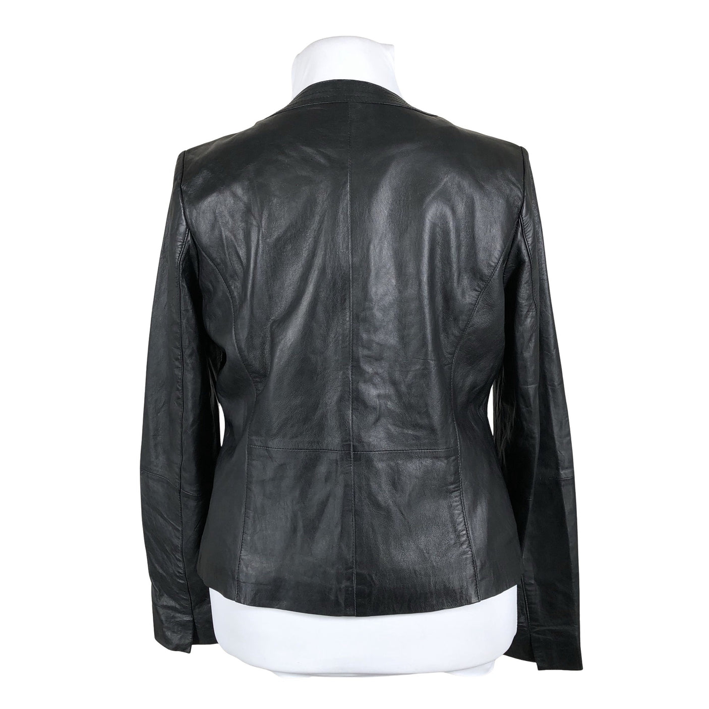 Unisex Saki - Leather jacket, size 44 - Black (3)
