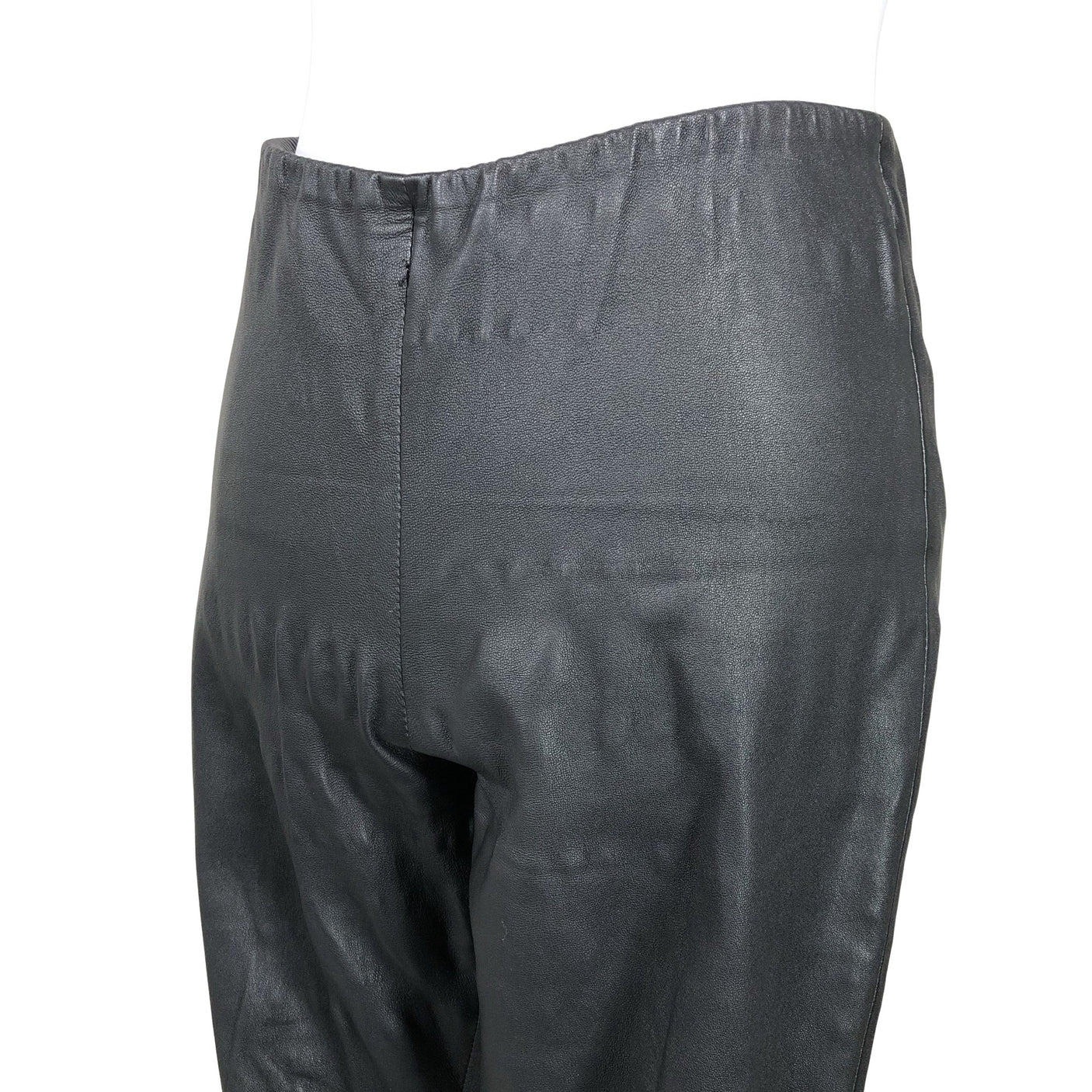 Unisex by Malene Birger - Leather pants, size 36 - Black (2)