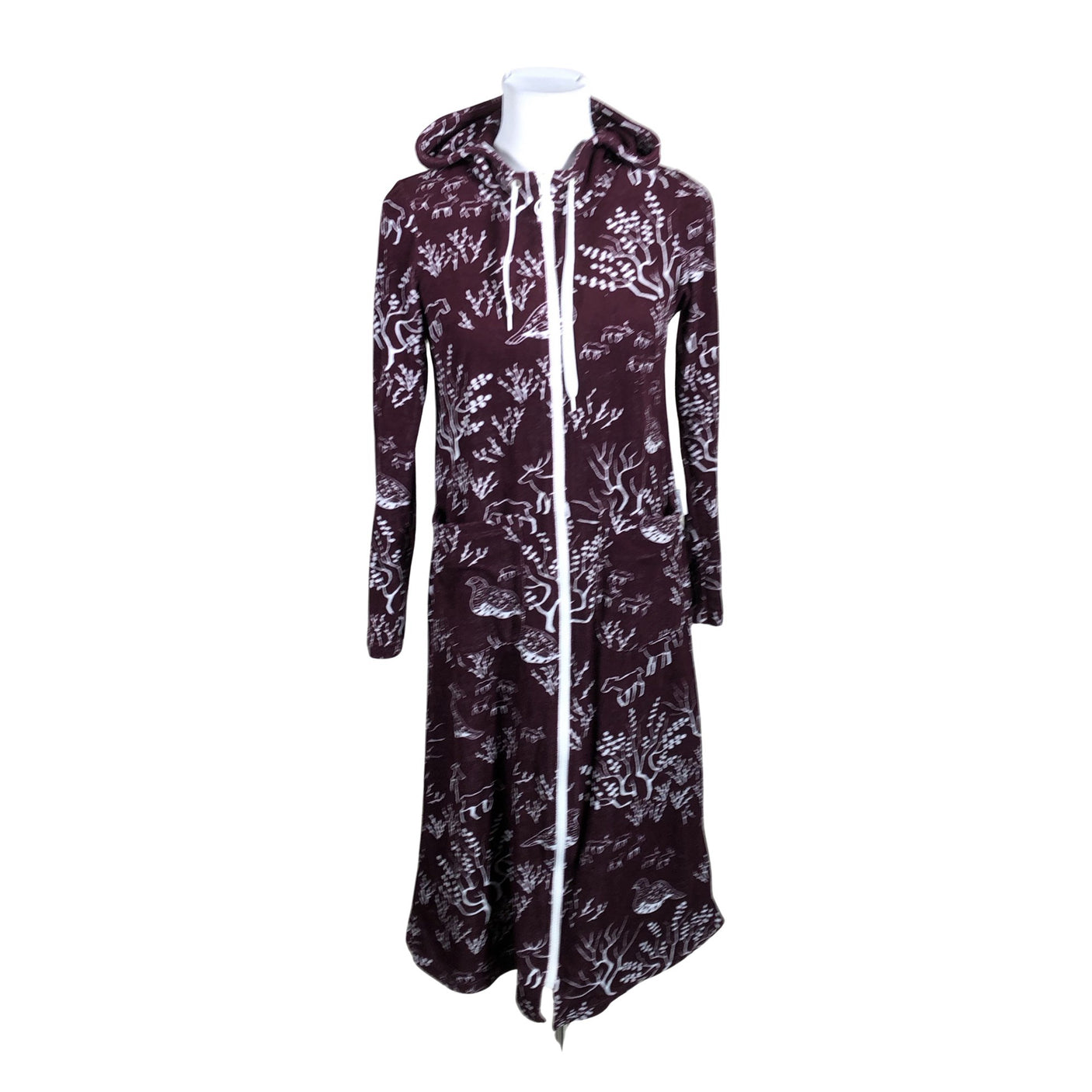 Unisex Versonpuoti - Sweatshirt dress, size 34 - Wine red (1)