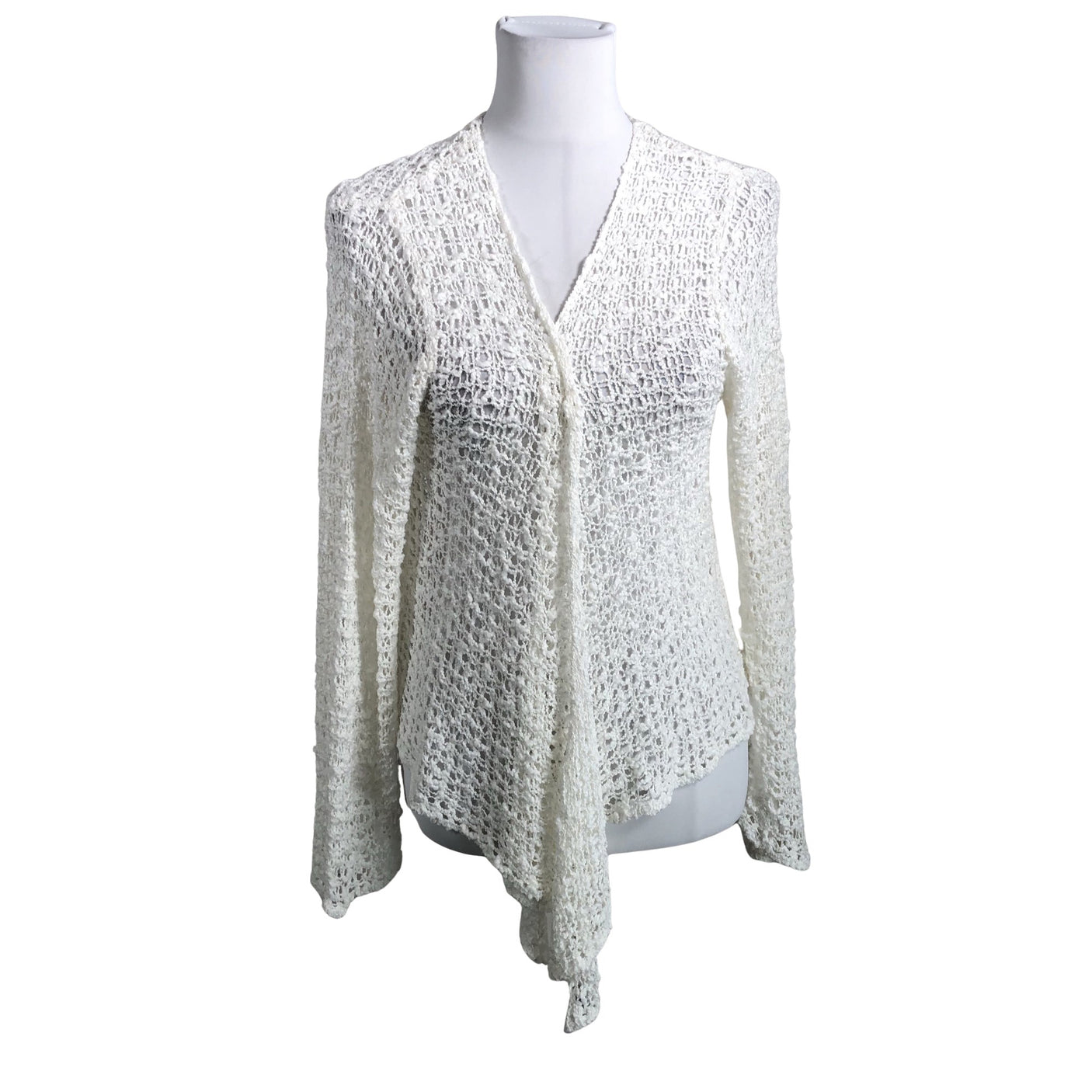 Unisex Bypias - Cardigan, size 38 - White (1)
