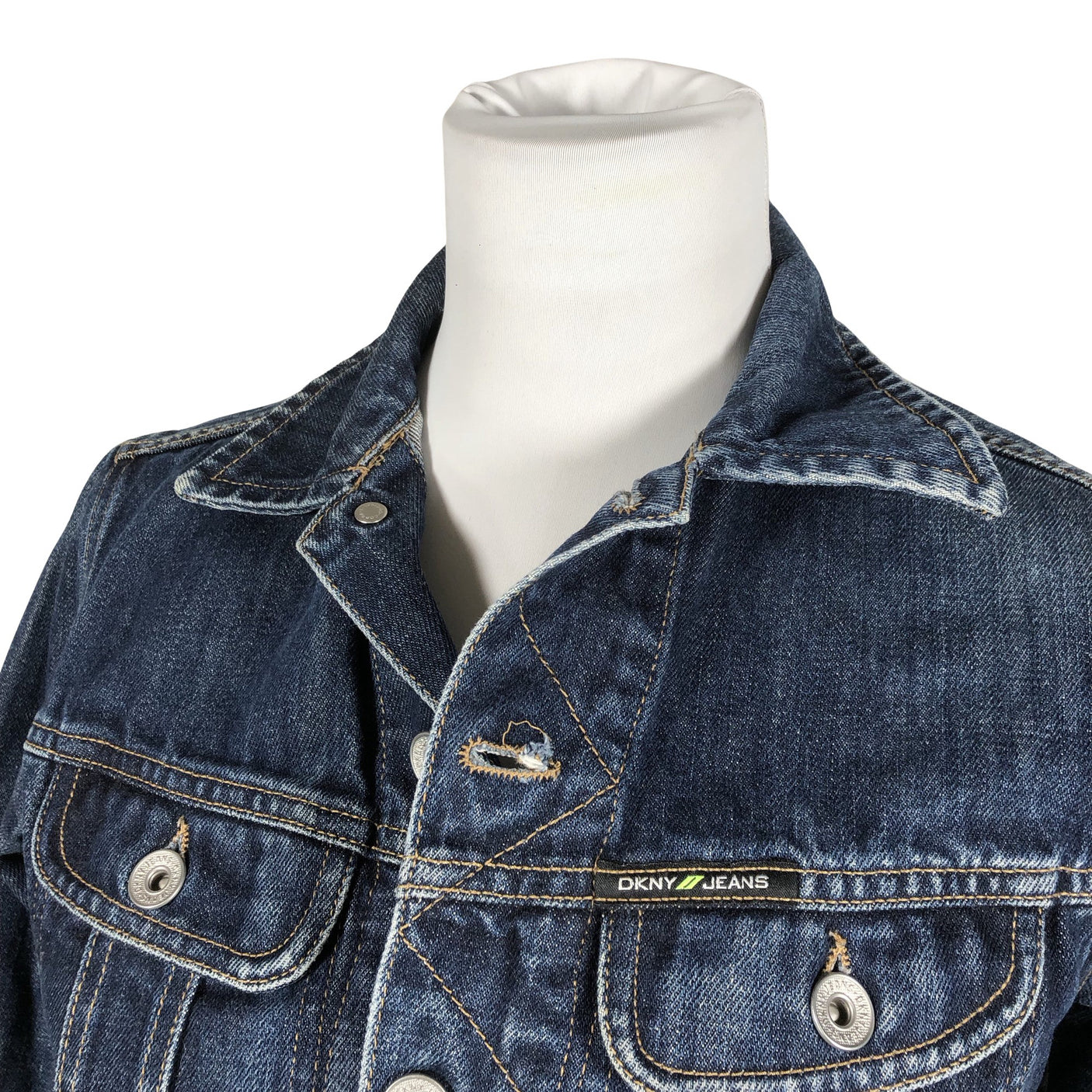 Unisex DKNY - Denim jacket, size 36 - Blue (3)