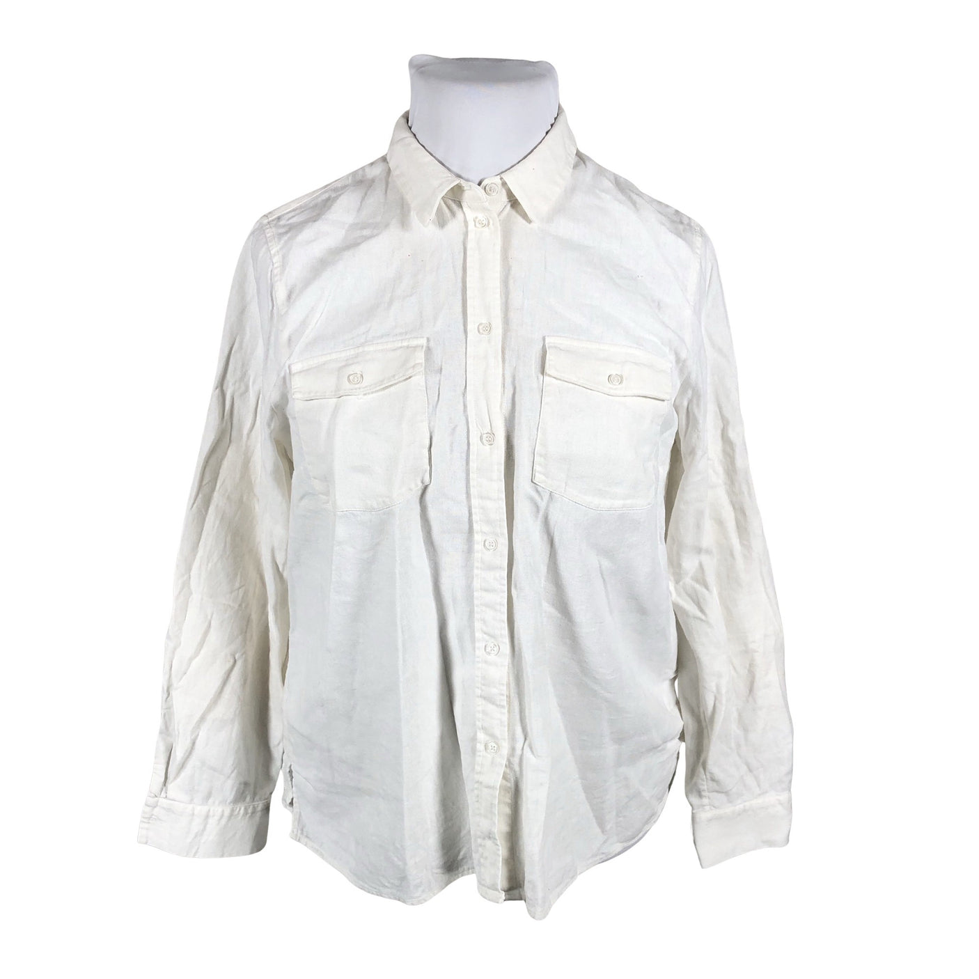 Unisex Noom - Collared shirt, size 42 - Natural white (1)