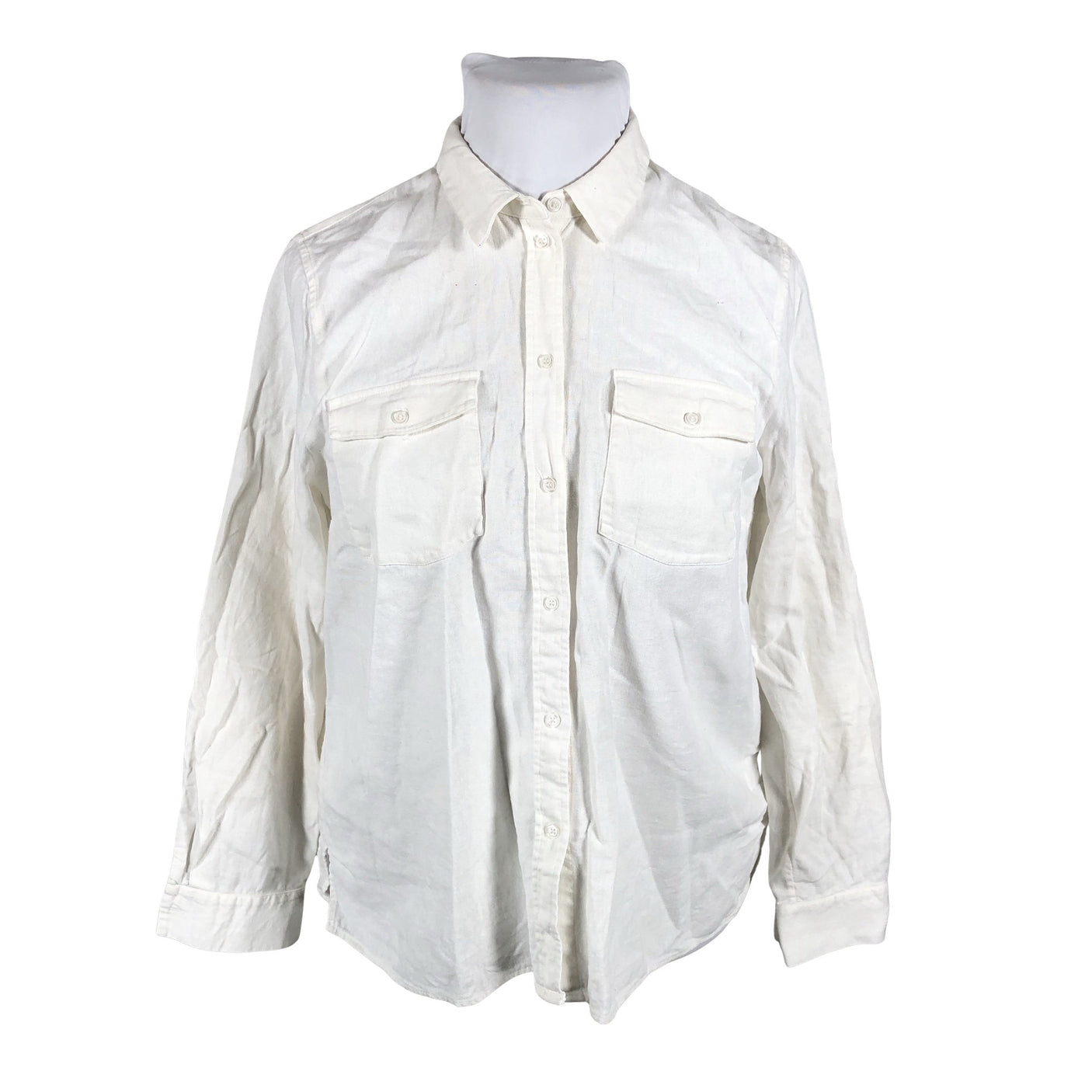 Unisex Noom - Collared shirt, size 42 - Natural white (2)
