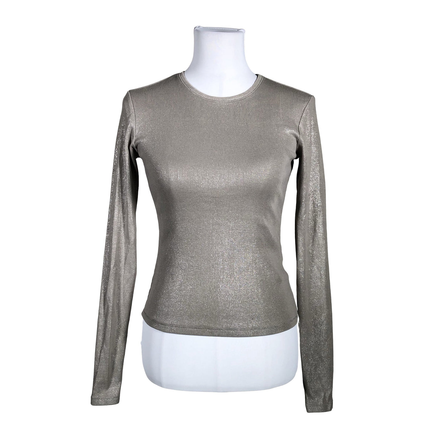 Unisex Weekday - Tricot shirt, size 38 - Beige (1)