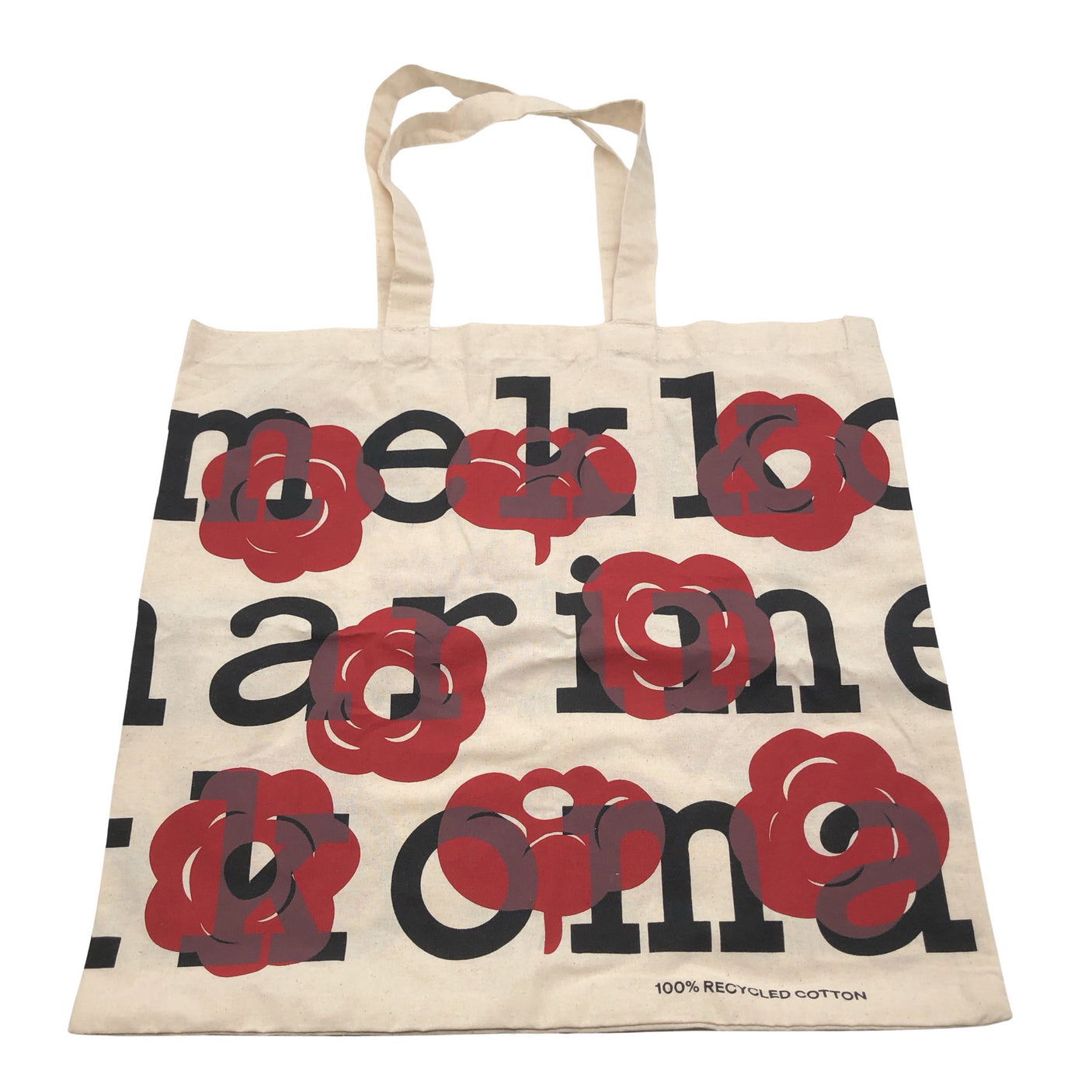 Unisex Marimekko - Shopping bag, size Maxi - Red (2)