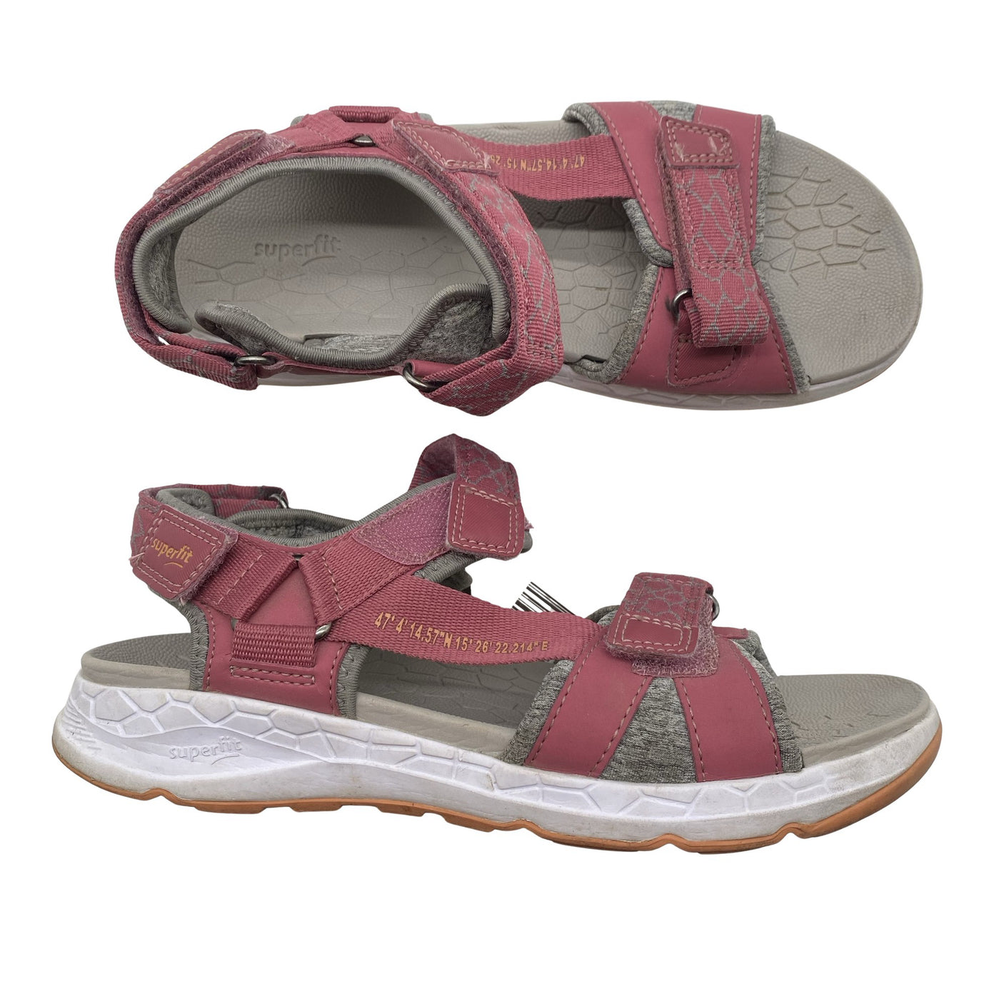 Unisex SuperFit - Sandals, size 37 - Pink (1)
