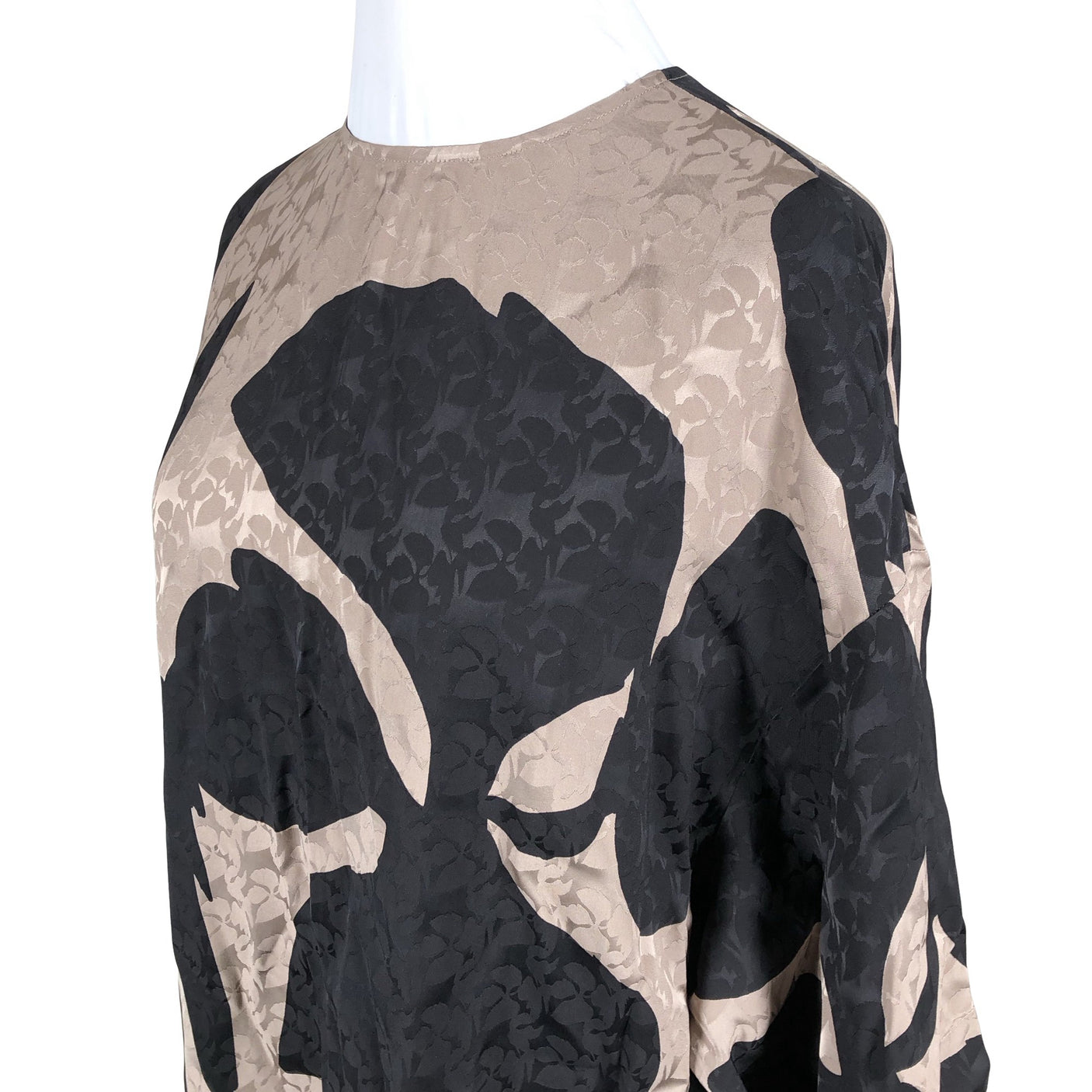 Unisex Marimekko - Schiffon dress, size 44 - Black (4)