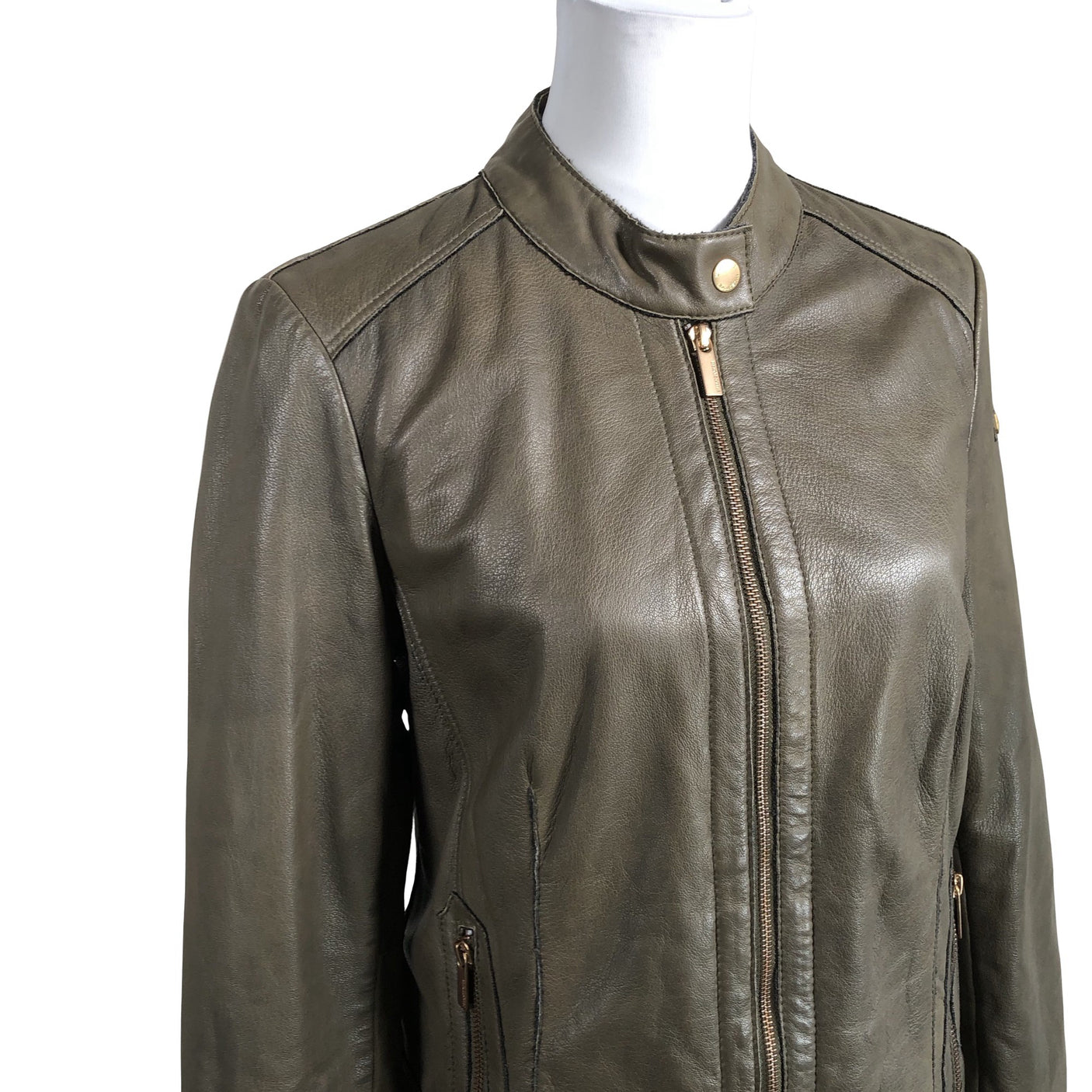Unisex Milestone - Leather jacket, size 40 - Brown (3)