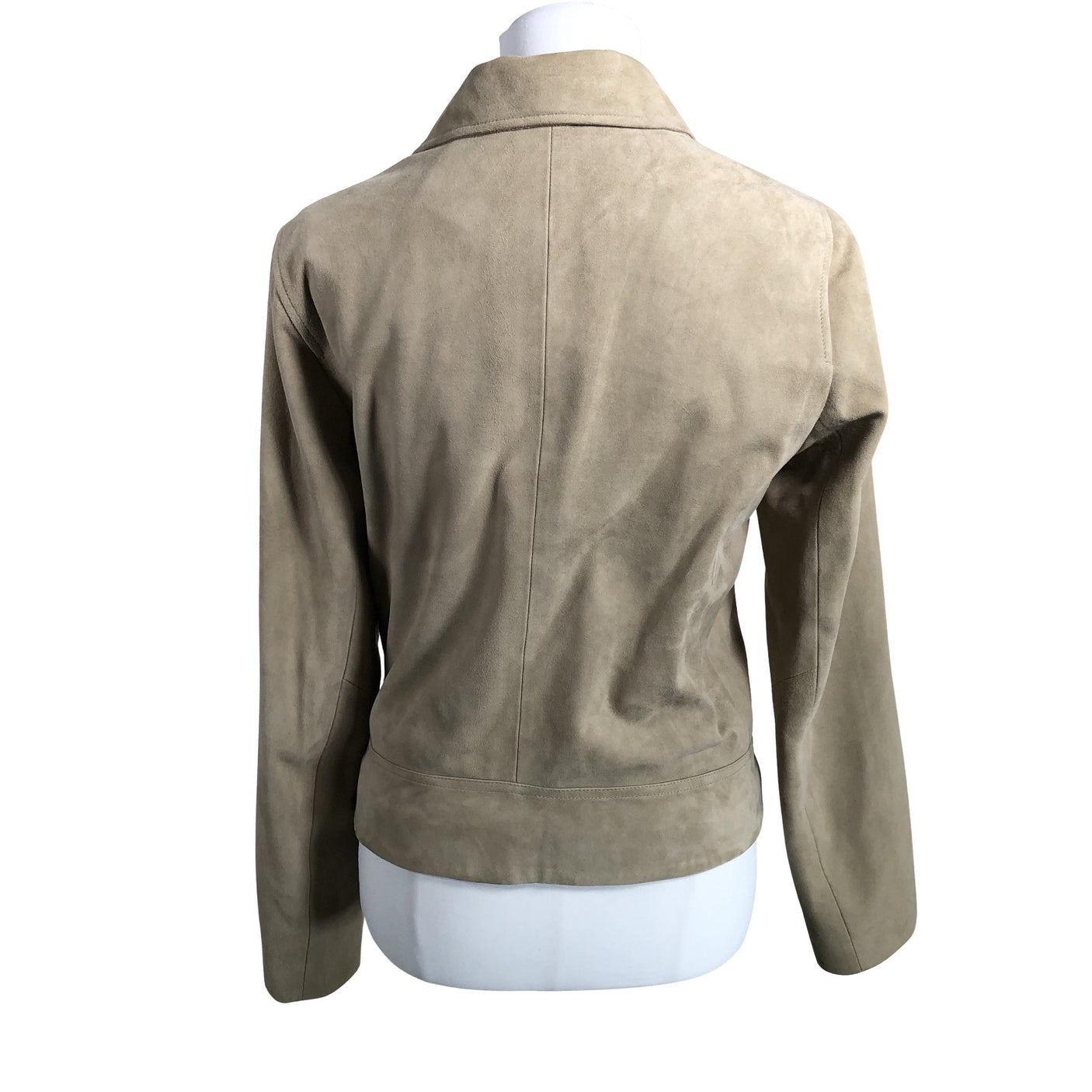 Unisex Ouì - Leather jacket, size Ei kokoa - Beige (2)