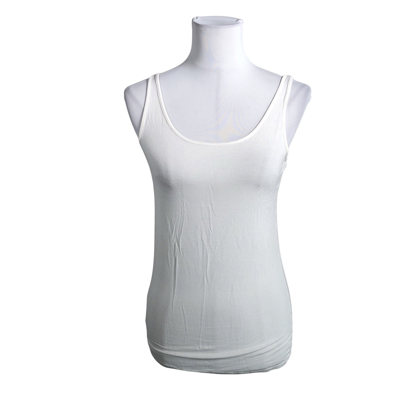 Unisex Actuelle - Tricot tank top, size 40 - White (1)