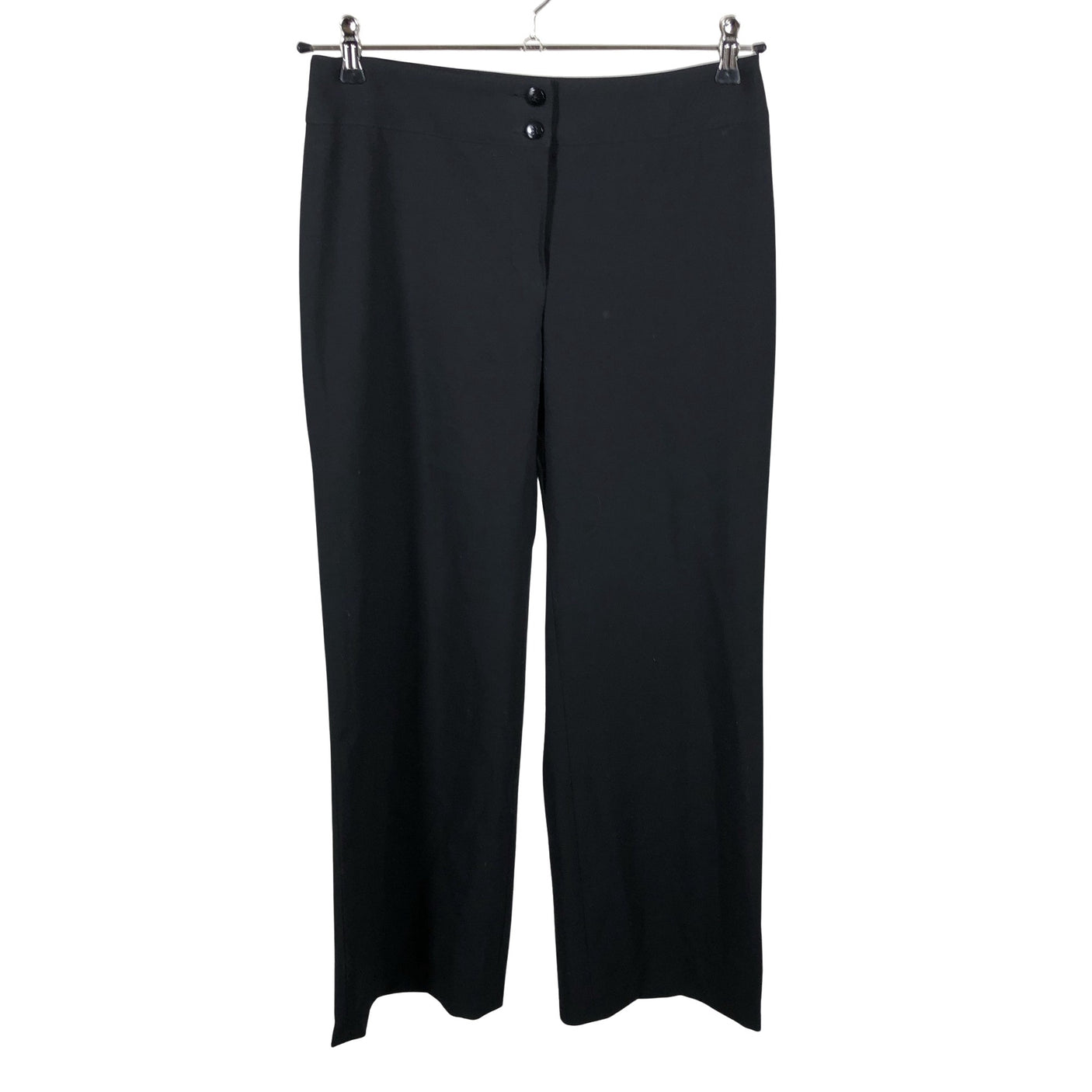 Unisex Armani Collezioni - Straight leg trousers, size 42 - Black (1)