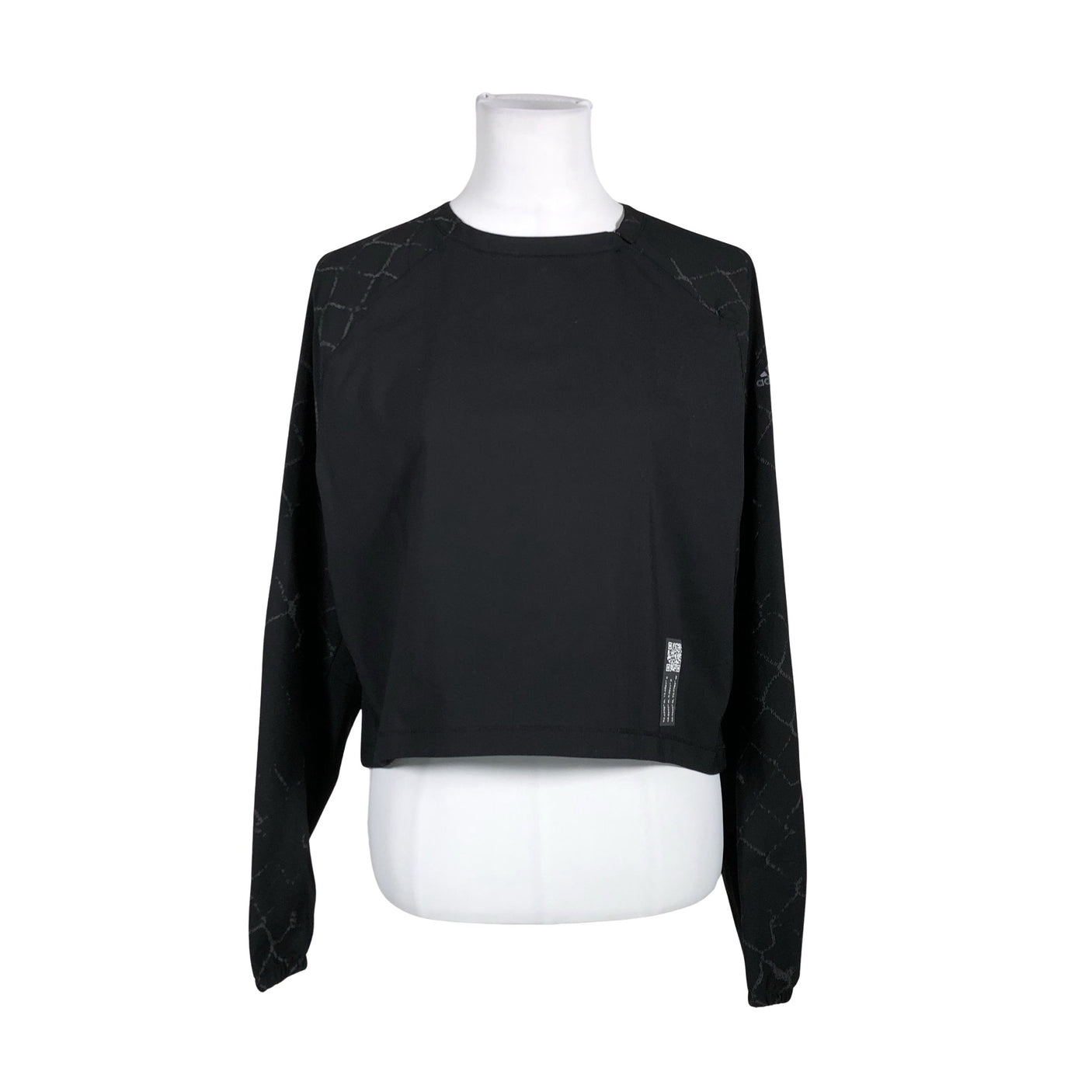 Unisex Adidas - Sports shirt, long sleeve, size 40 - Black (1)