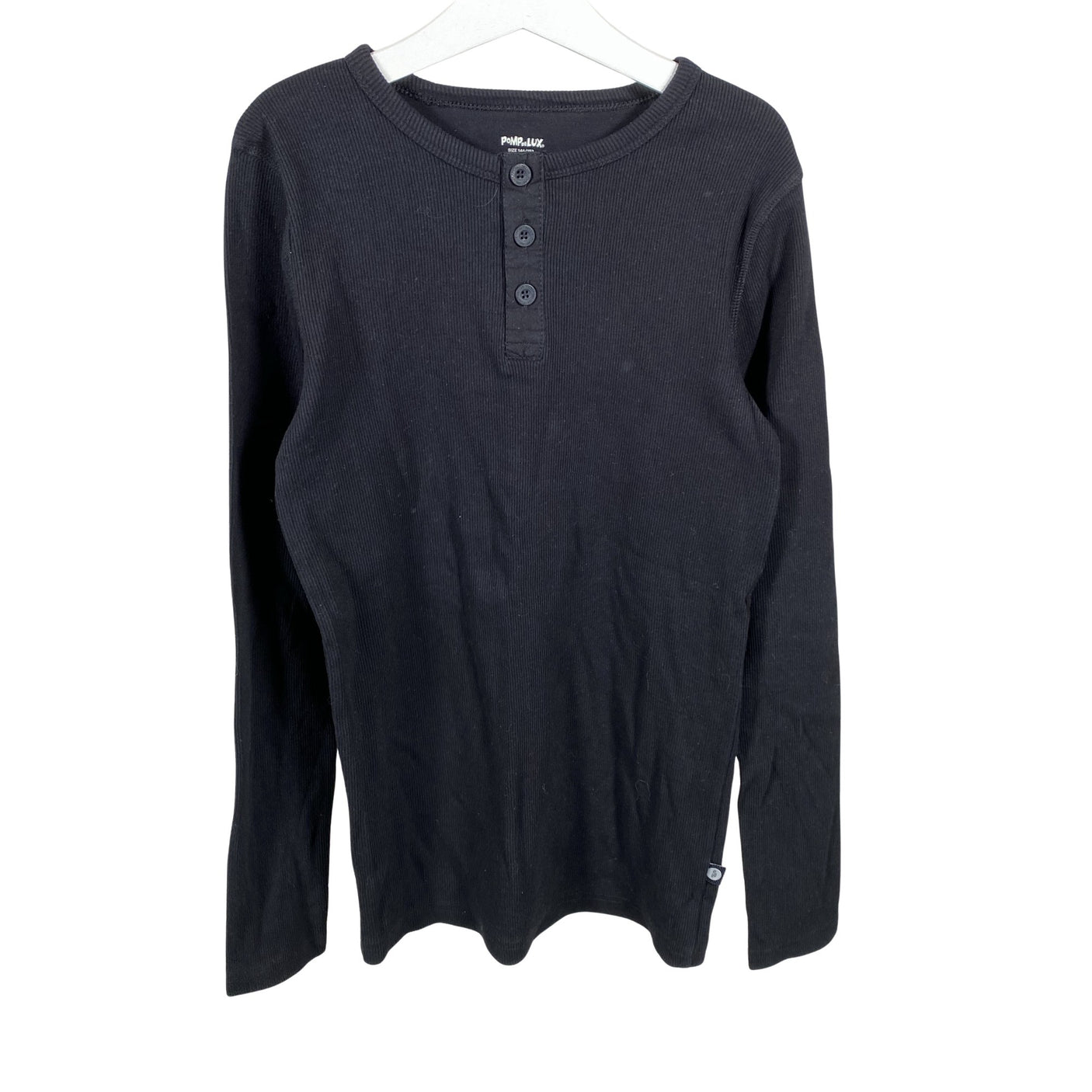 Unisex POMPdeLUX - Tricot shirt, size 146 - 152 - Black (1)