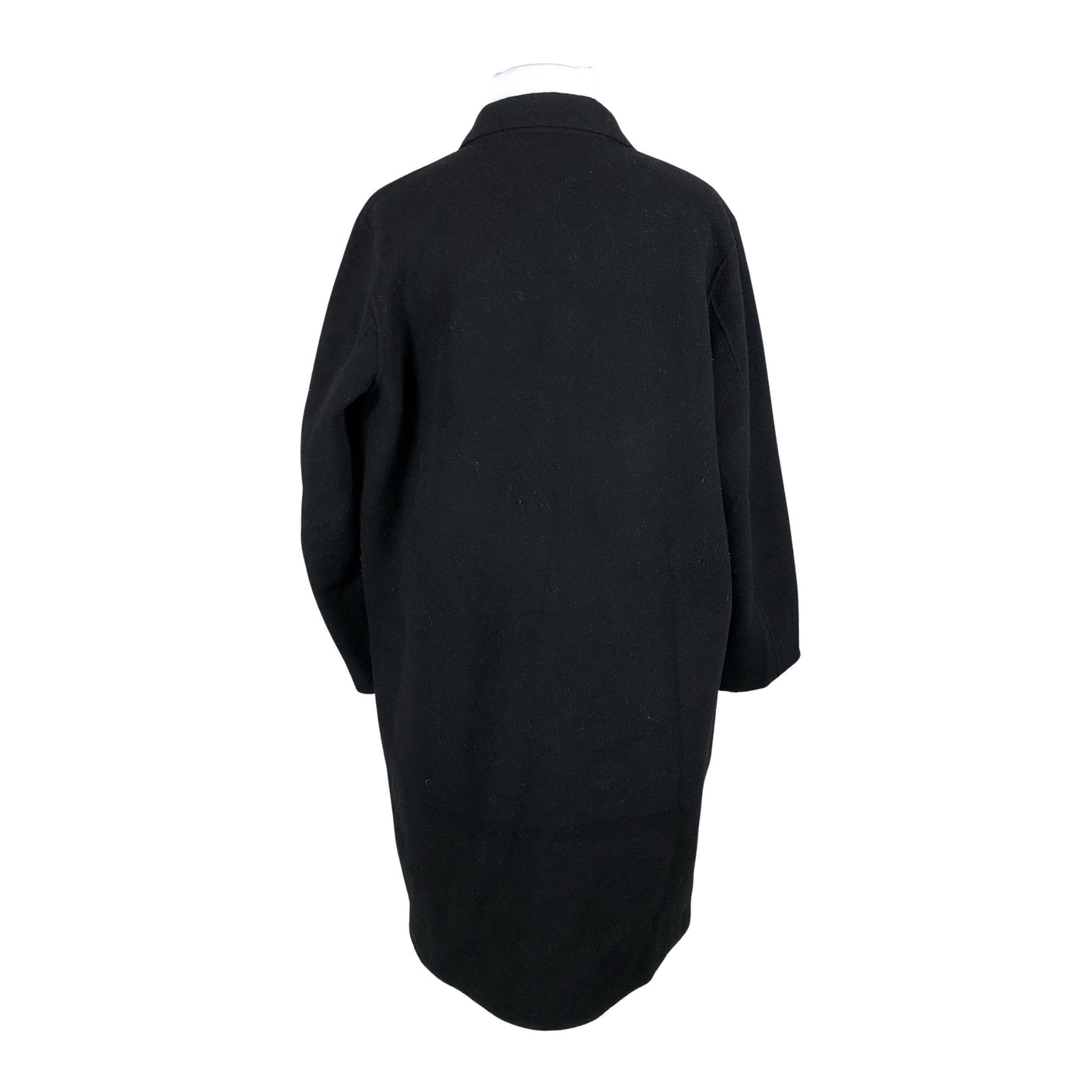 Unisex Muji - Wool coat, size 42 - Black (3)