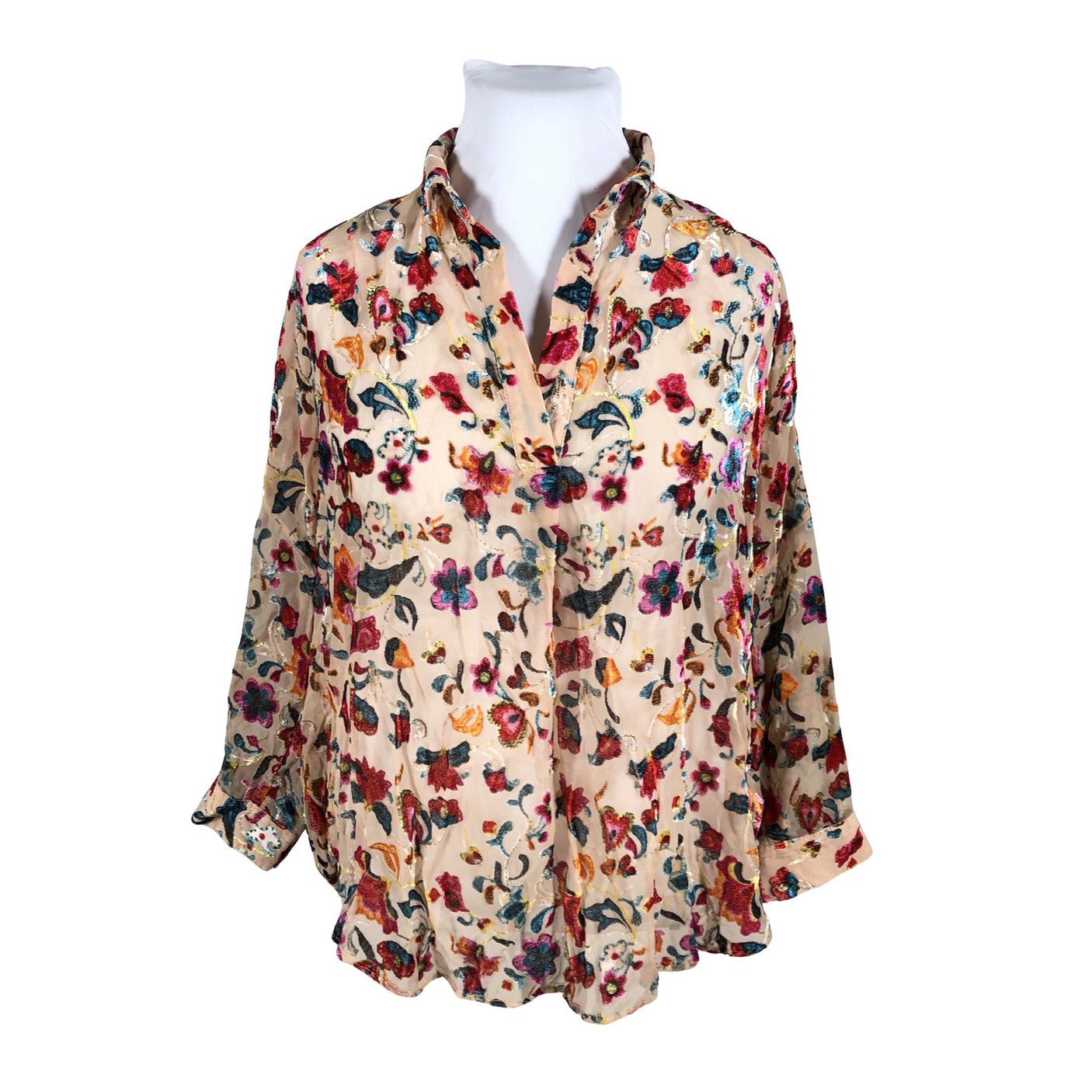 Unisex French Connection - Blouse, size 42 - Beige (1)