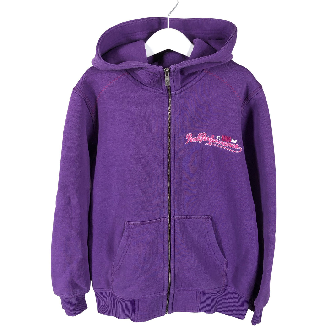 Unisex Peak Performance - Hoodie, size 146 - 152 - Violet (1)