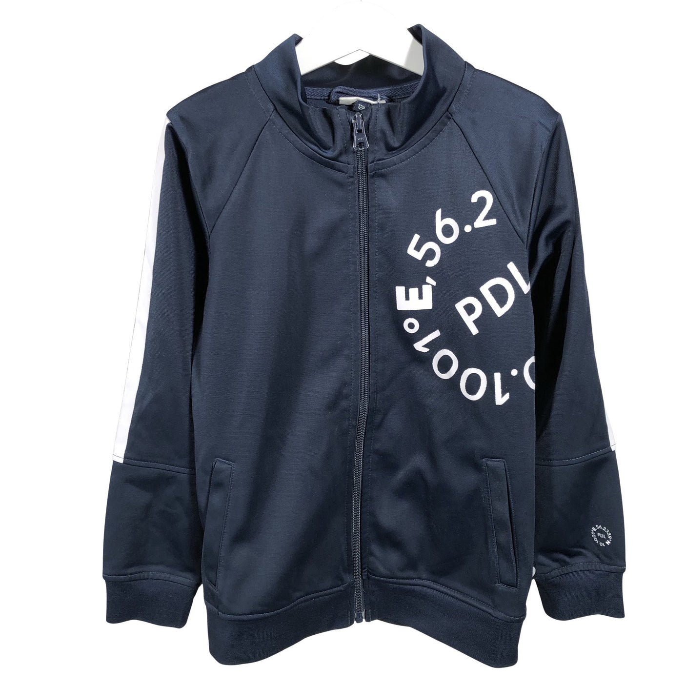 Unisex POMPdeLUX - Track jacket, size 122 - 128 - Blue (1)