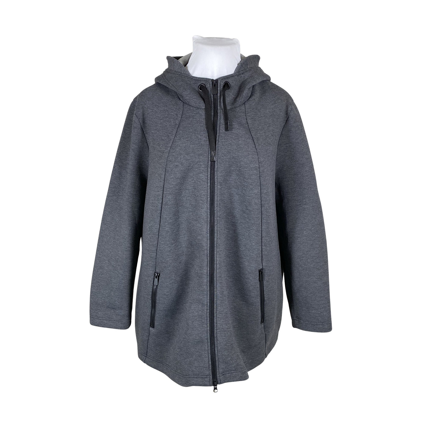 Unisex Ulla Popken - Hoodie, size 54 - Gray (1)