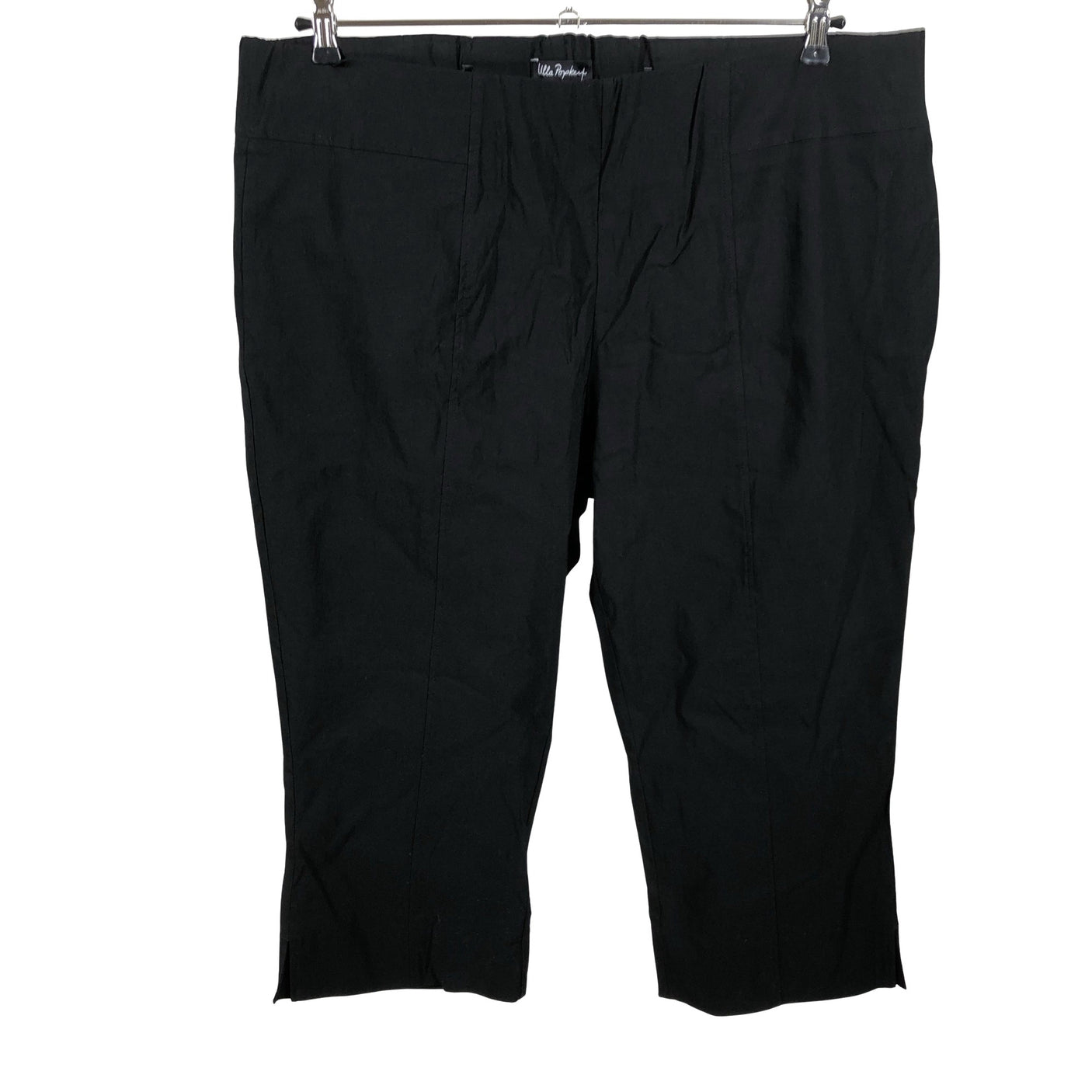 Unisex Ulla Popken - Capri pants, size 52 - Black (1)