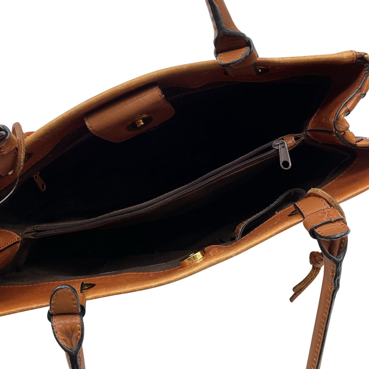 Unisex Abro - Handbag, size Maxi - Brown (2)