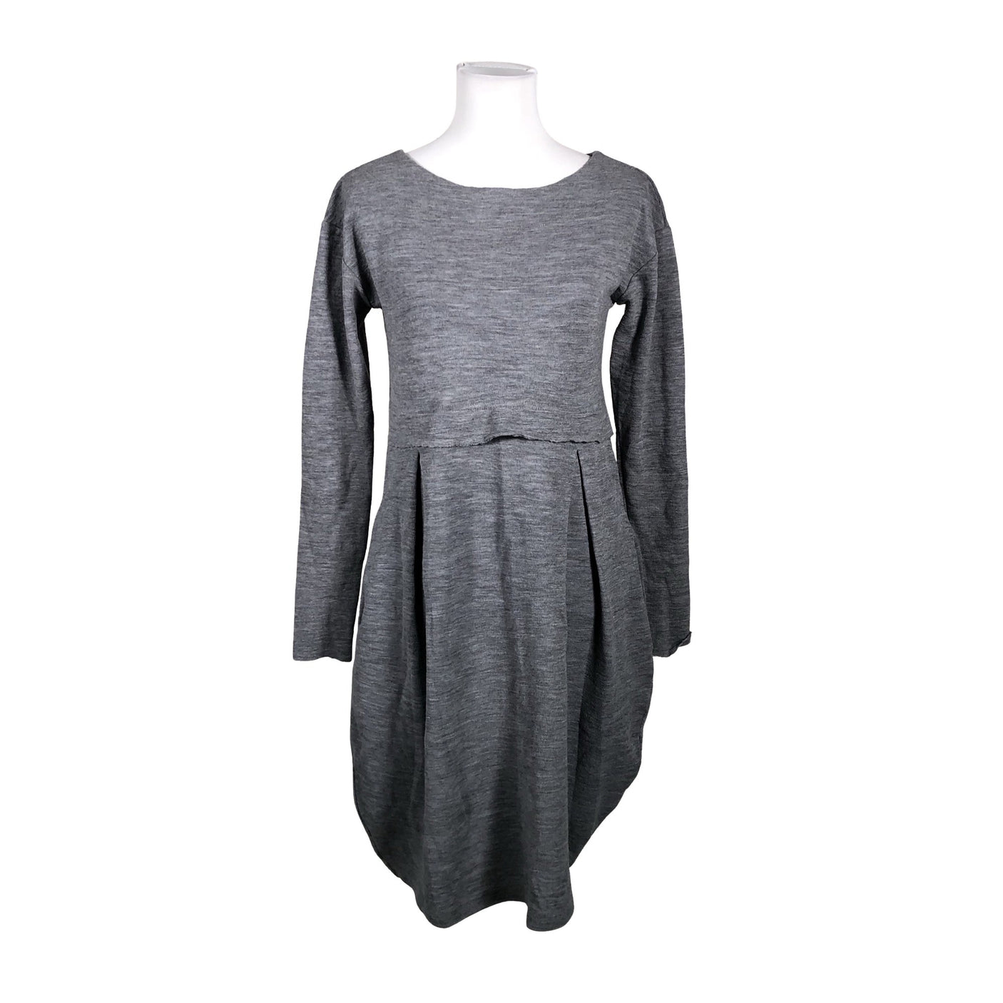 Unisex by basics - Knit dress, size 38 - Gray (1)