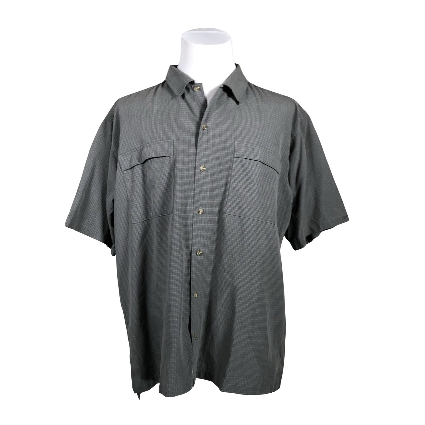 Unisex Columbia - Collared shirt, size XL - Gray (1)