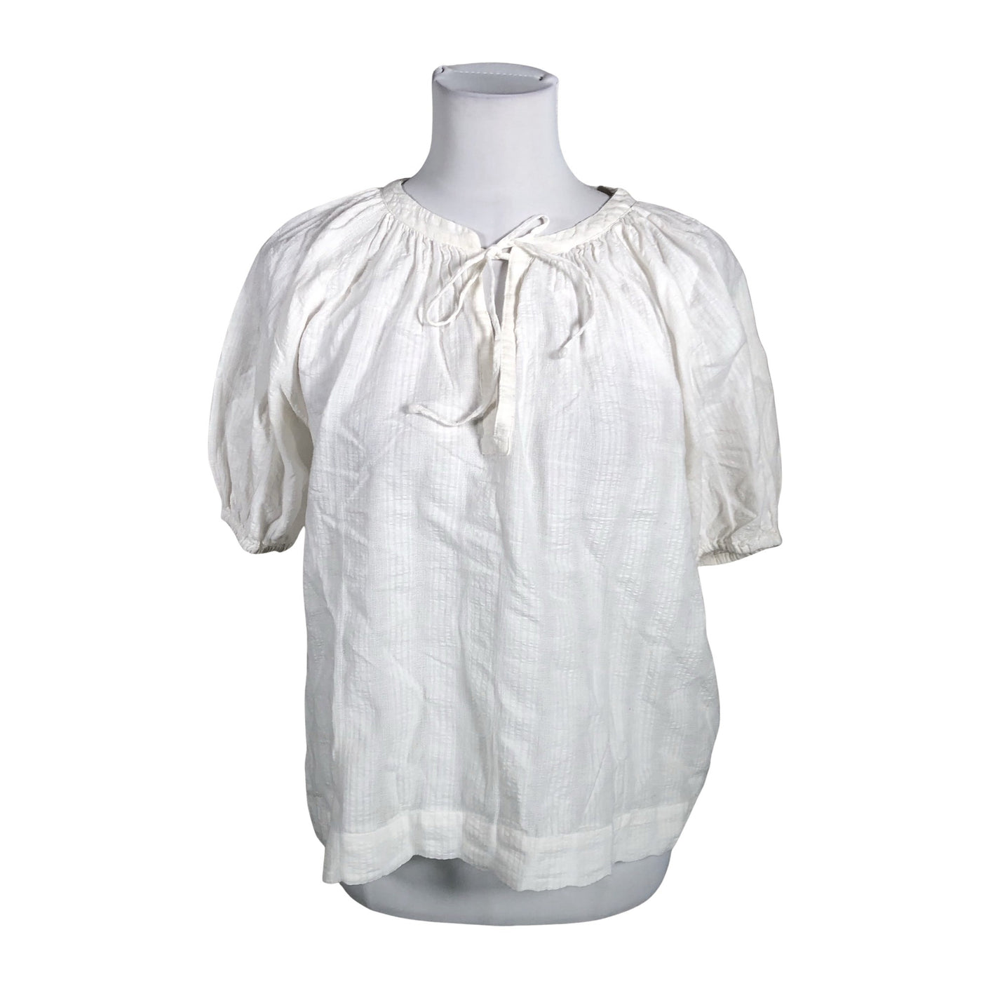 Unisex Second Female - Short-sleeved blouse, size 38 - White (1)