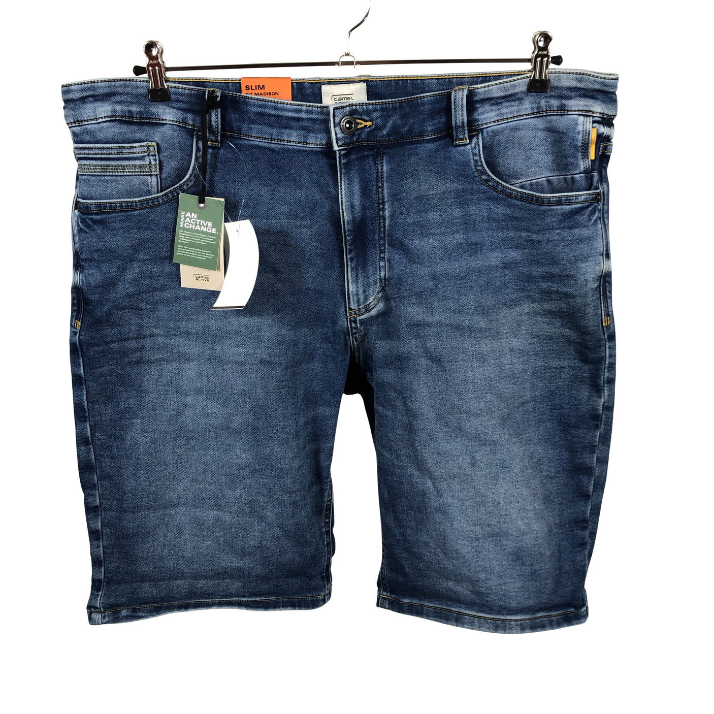 Unisex Camel Active - Denim shorts, size W40 - Blue (1)