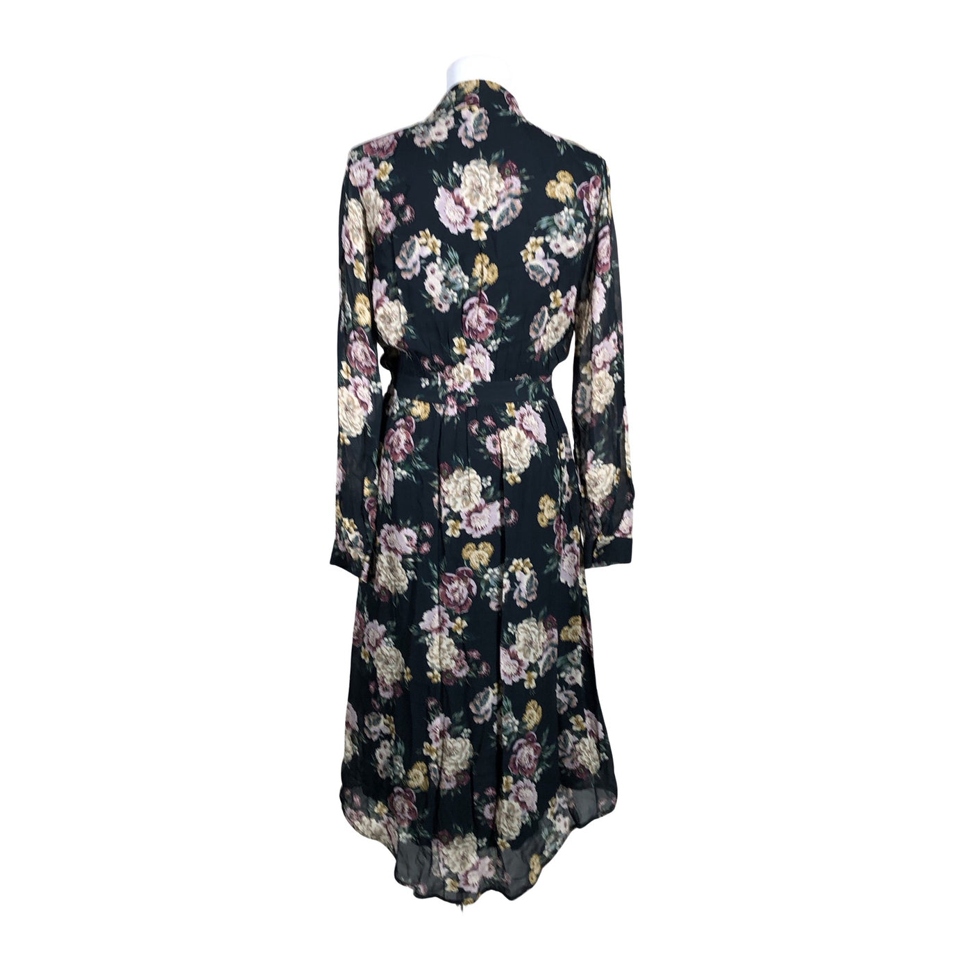 Unisex Sand - Schiffon dress, size 38 - Black (2)