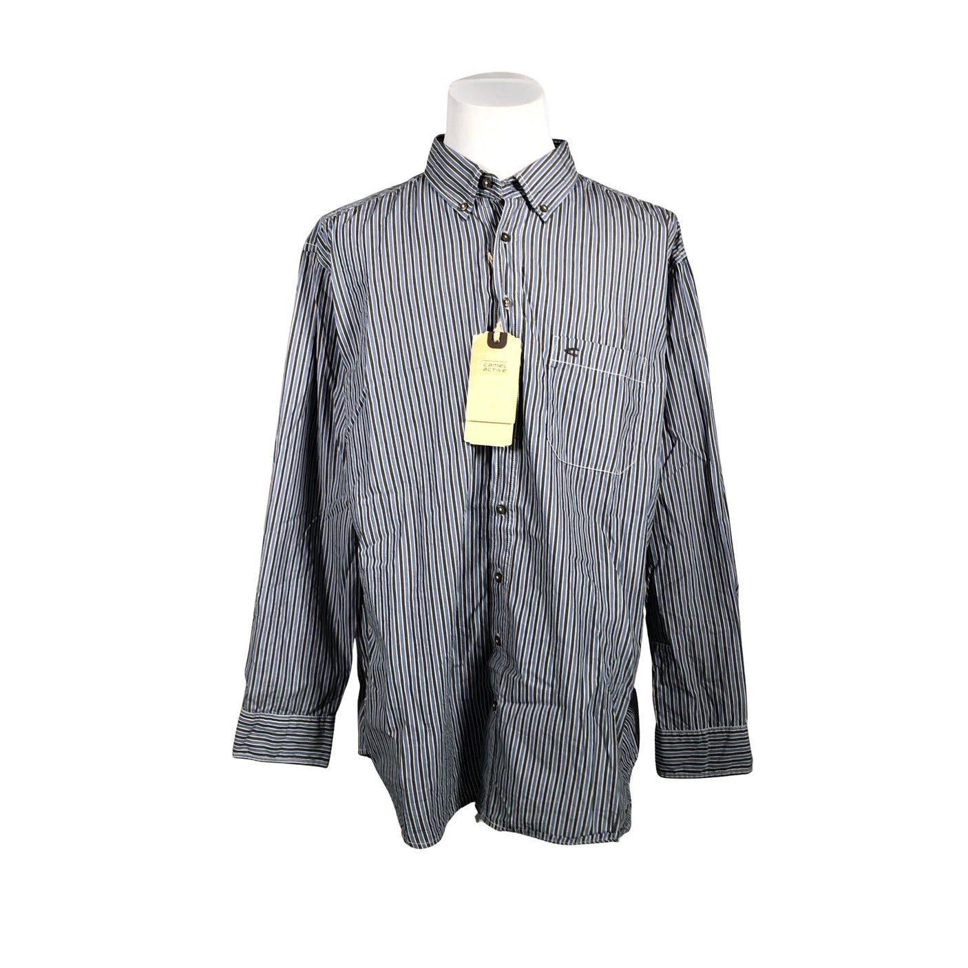 Unisex Camel Active - Collared shirt, size XXXL - Blue (1)