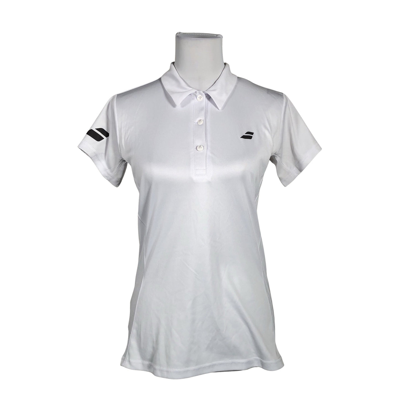 Unisex Babolat - Sports shirt, short sleeve, size 40 - White (1)