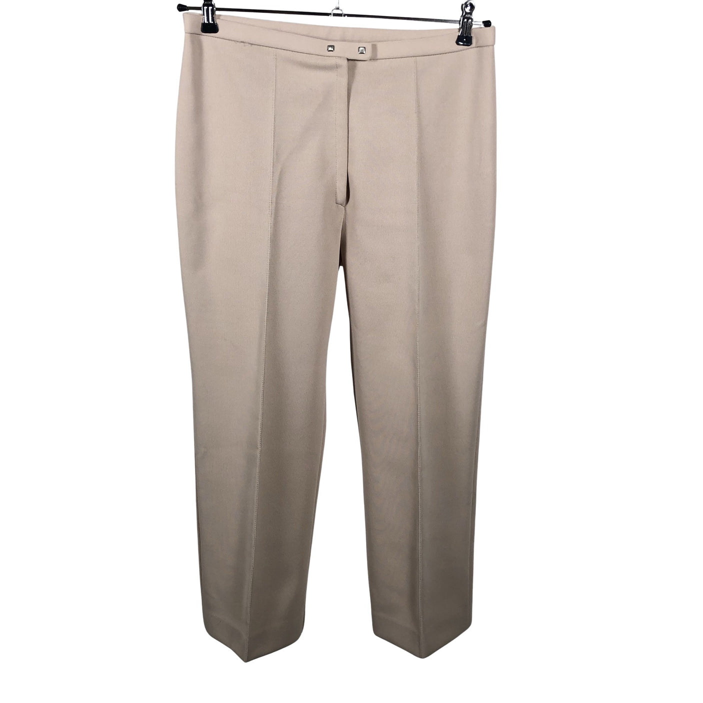 Unisex Oravais Finn-Jersey - Straight leg trousers, size 42 - Beige (1)